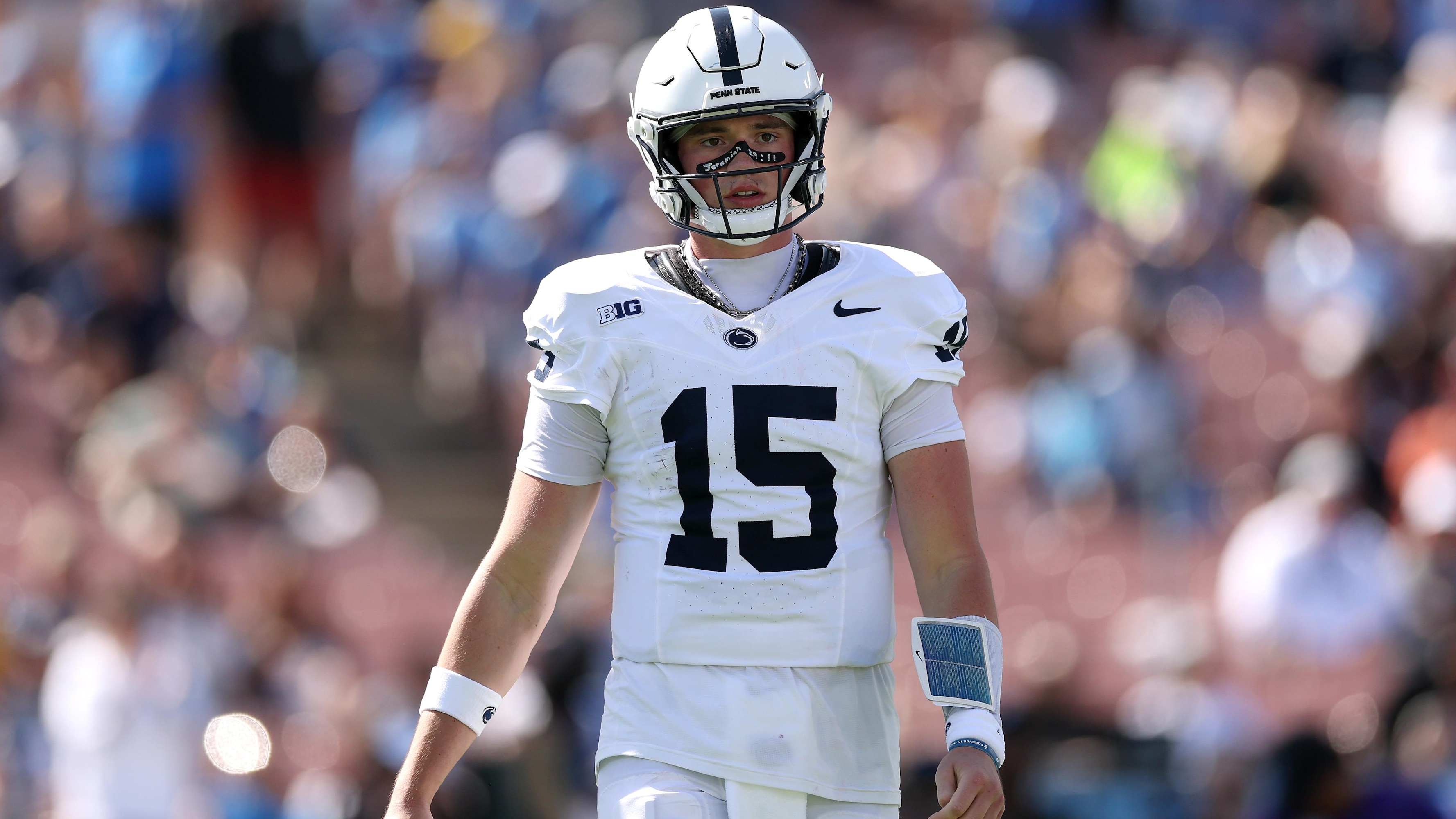 Drew Allar Out for Season After Suffering Leg Injury in PSU’s Loss to Northwestern Drew Allar Out for Season After Suffering Leg Injury in PSU’s Loss to Northwestern
