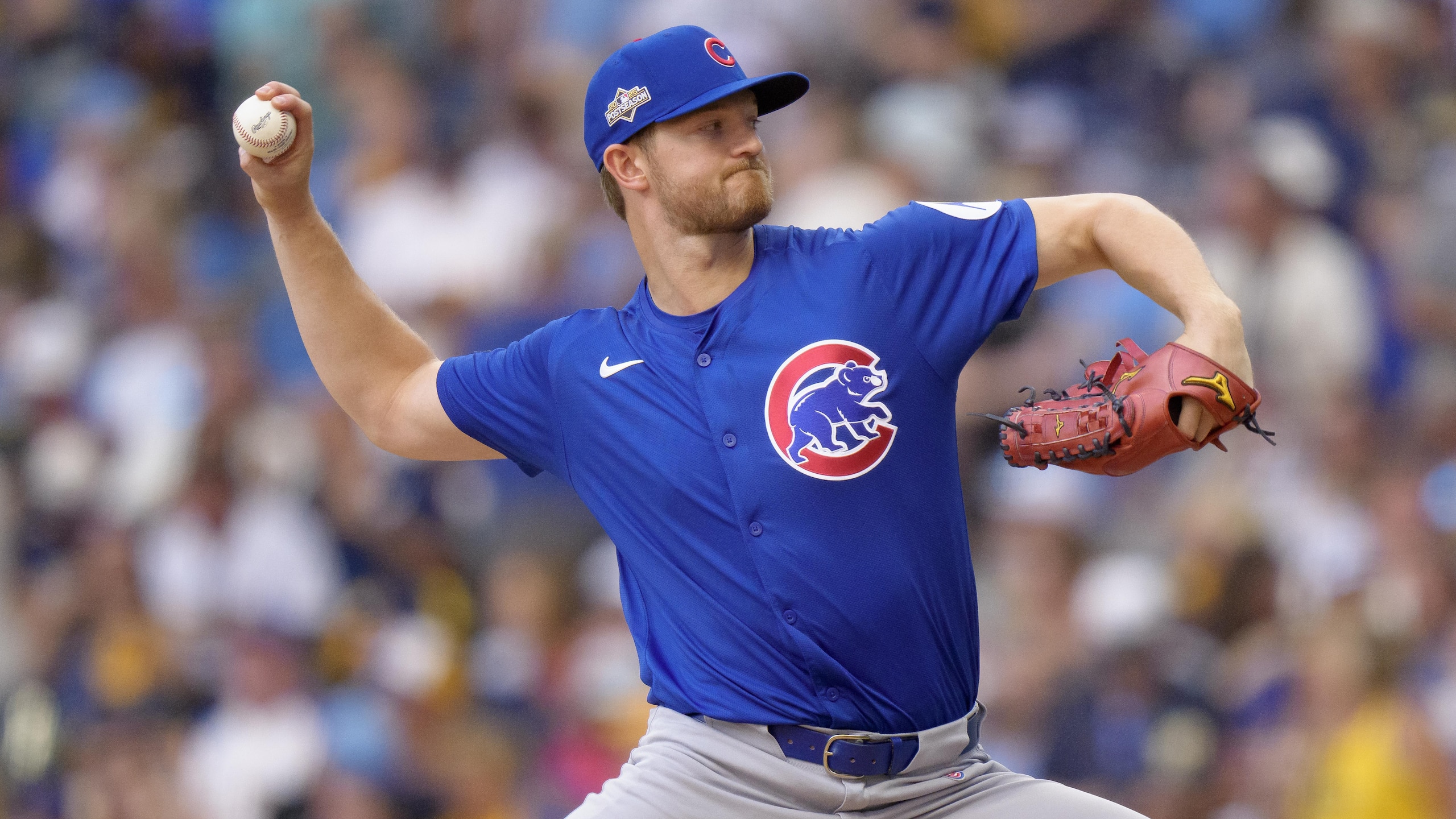 Division Series - Chicago Cubs v Milwaukee Brewers - Game One Division Series - Chicago Cubs v Milwaukee Brewers - Game One