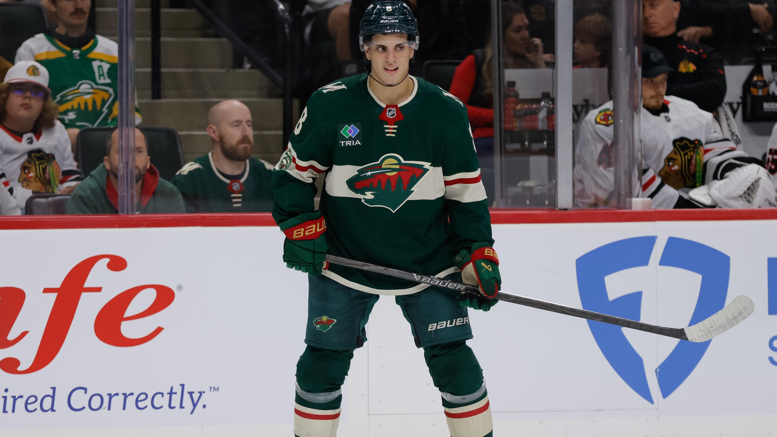 NHL: SEP 28 Preseason Blackhawks at Wild