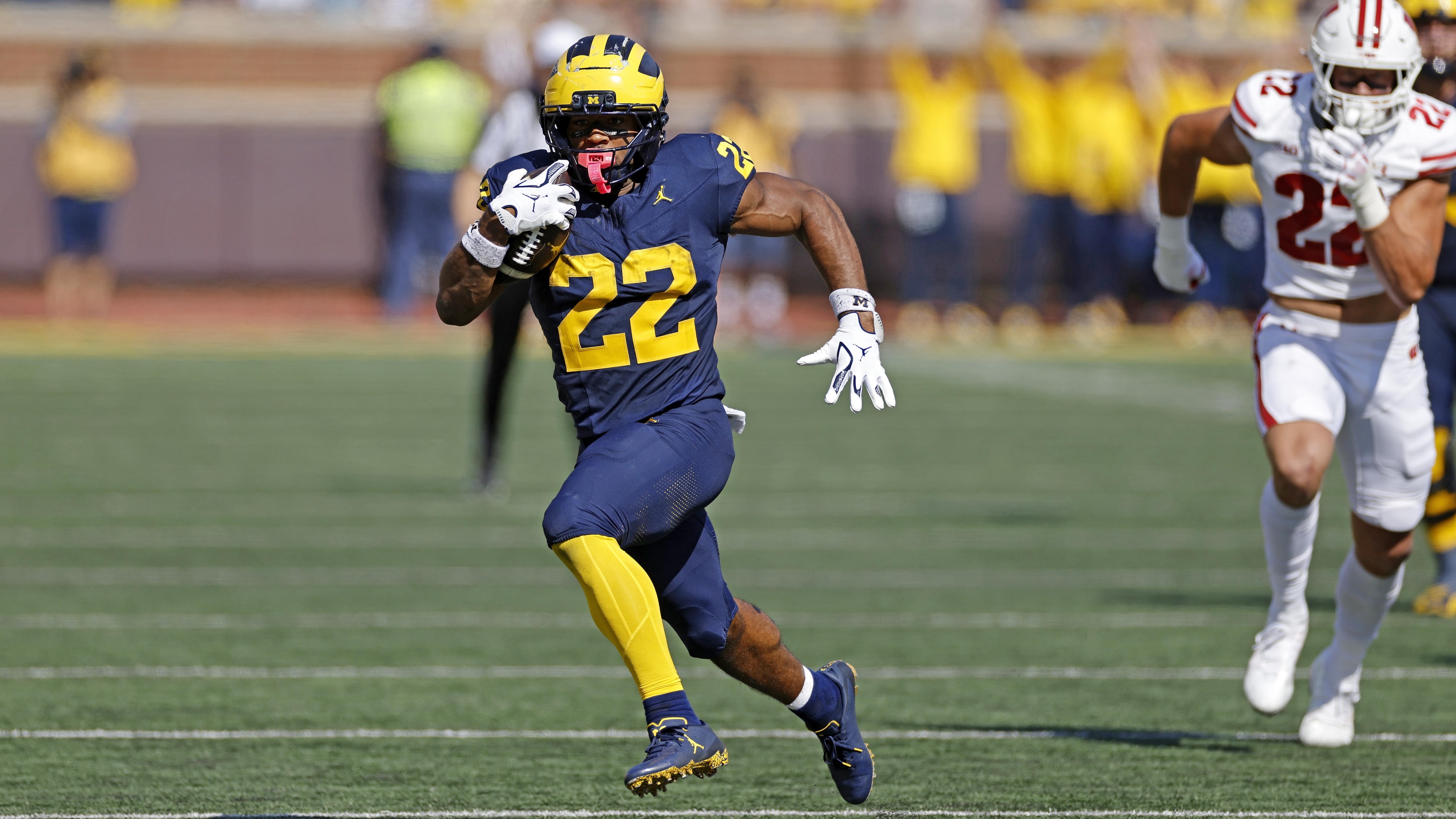 COLLEGE FOOTBALL: OCT 04 Wisconsin at Michigan COLLEGE FOOTBALL: OCT 04 Wisconsin at Michigan