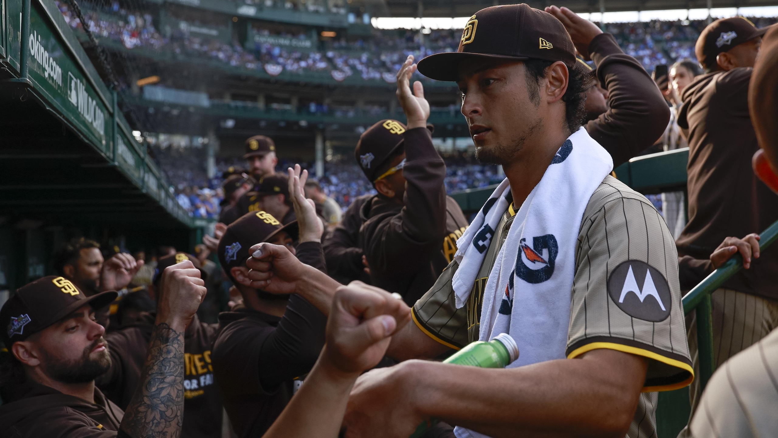 Wild Card Series - San Diego Padres v Chicago Cubs - Game Three Wild Card Series - San Diego Padres v Chicago Cubs - Game Three