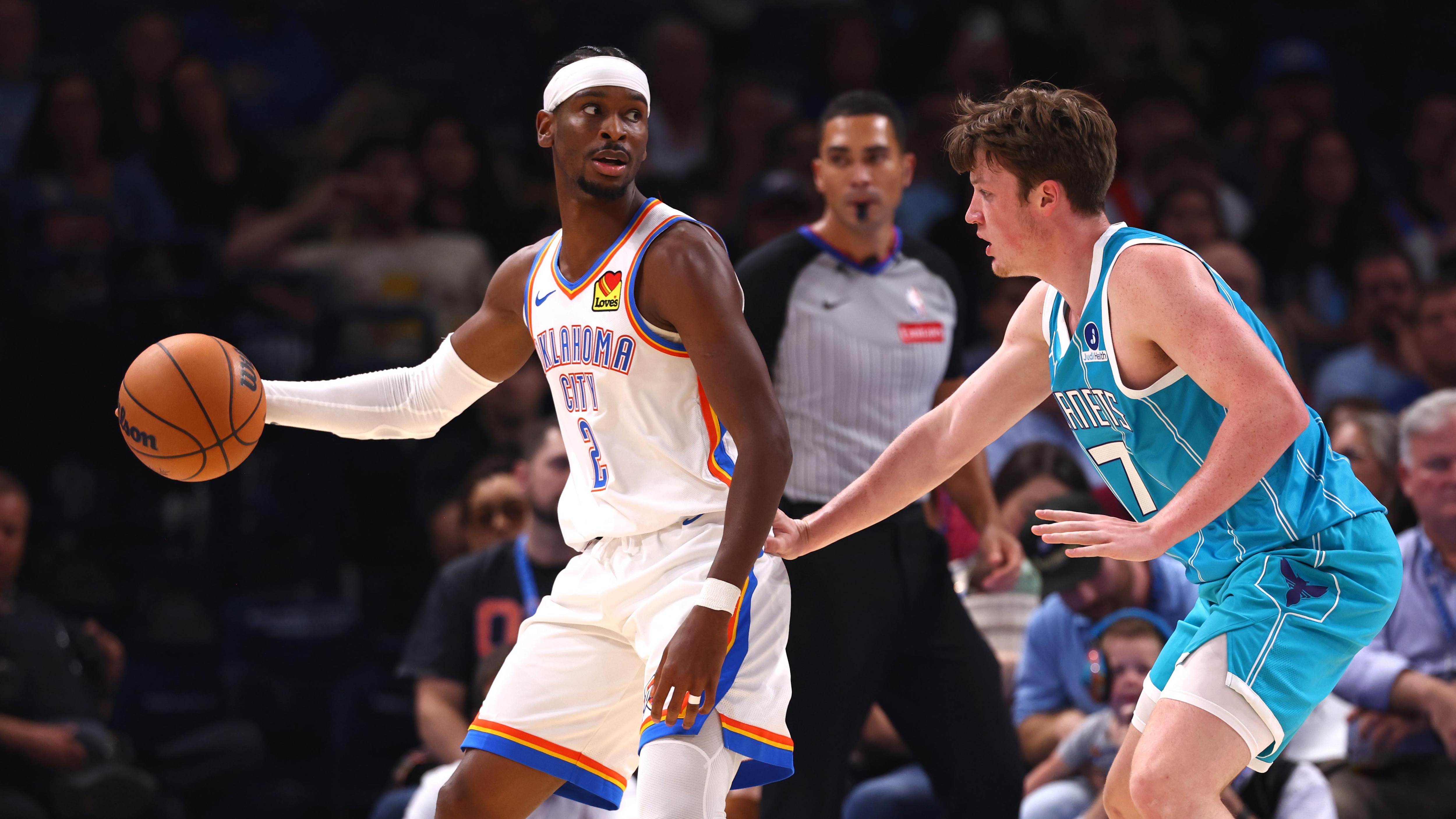 Charlotte Hornets v Oklahoma City Thunder