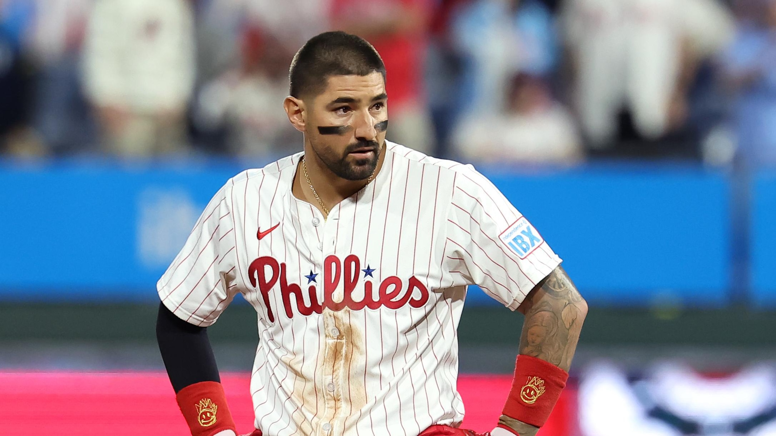 Division Series - Los Angeles Dodgers v Philadelphia Phillies - Game Two Division Series - Los Angeles Dodgers v Philadelphia Phillies - Game Two