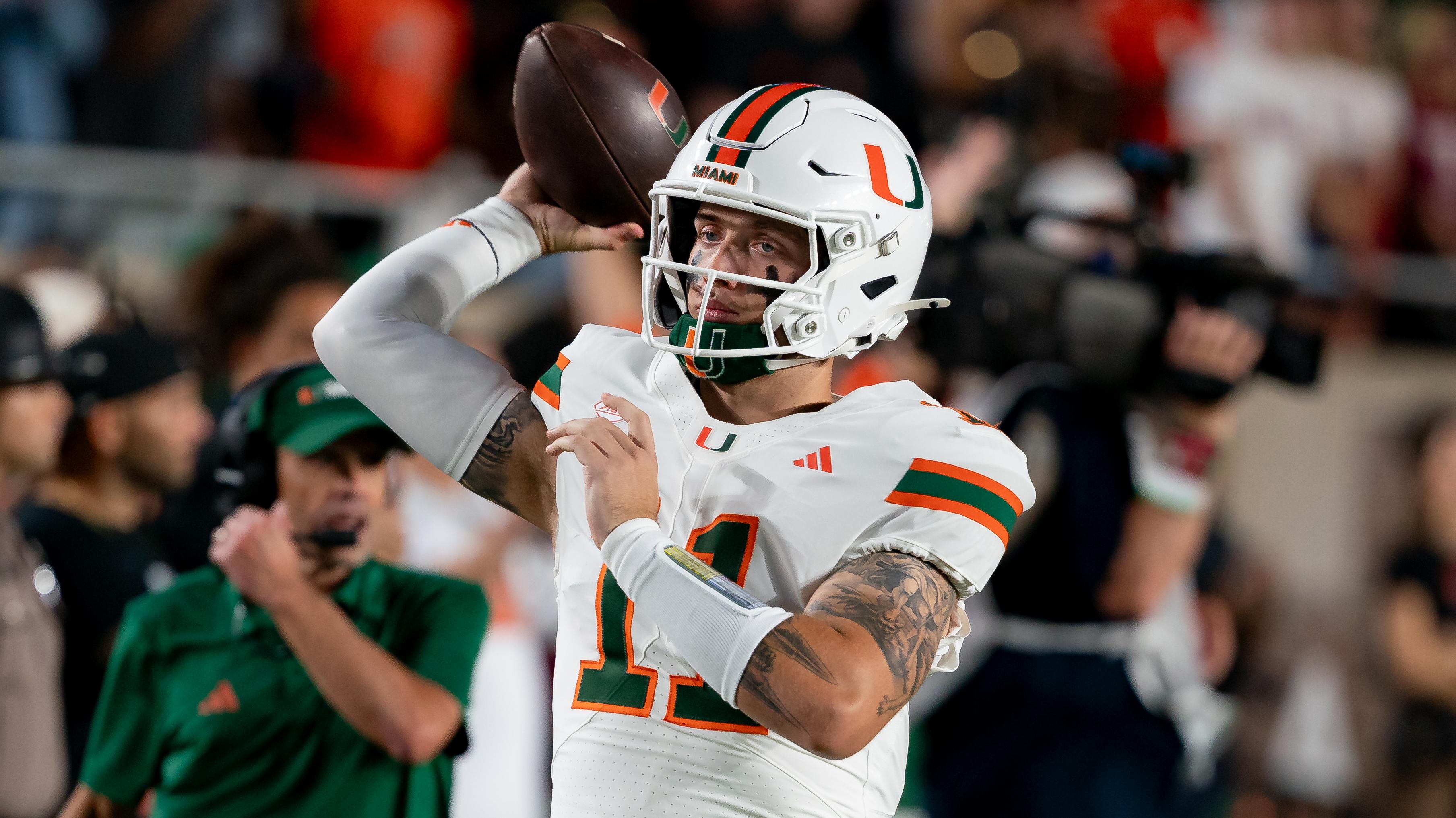 COLLEGE FOOTBALL: OCT 04 Miami at Florida State