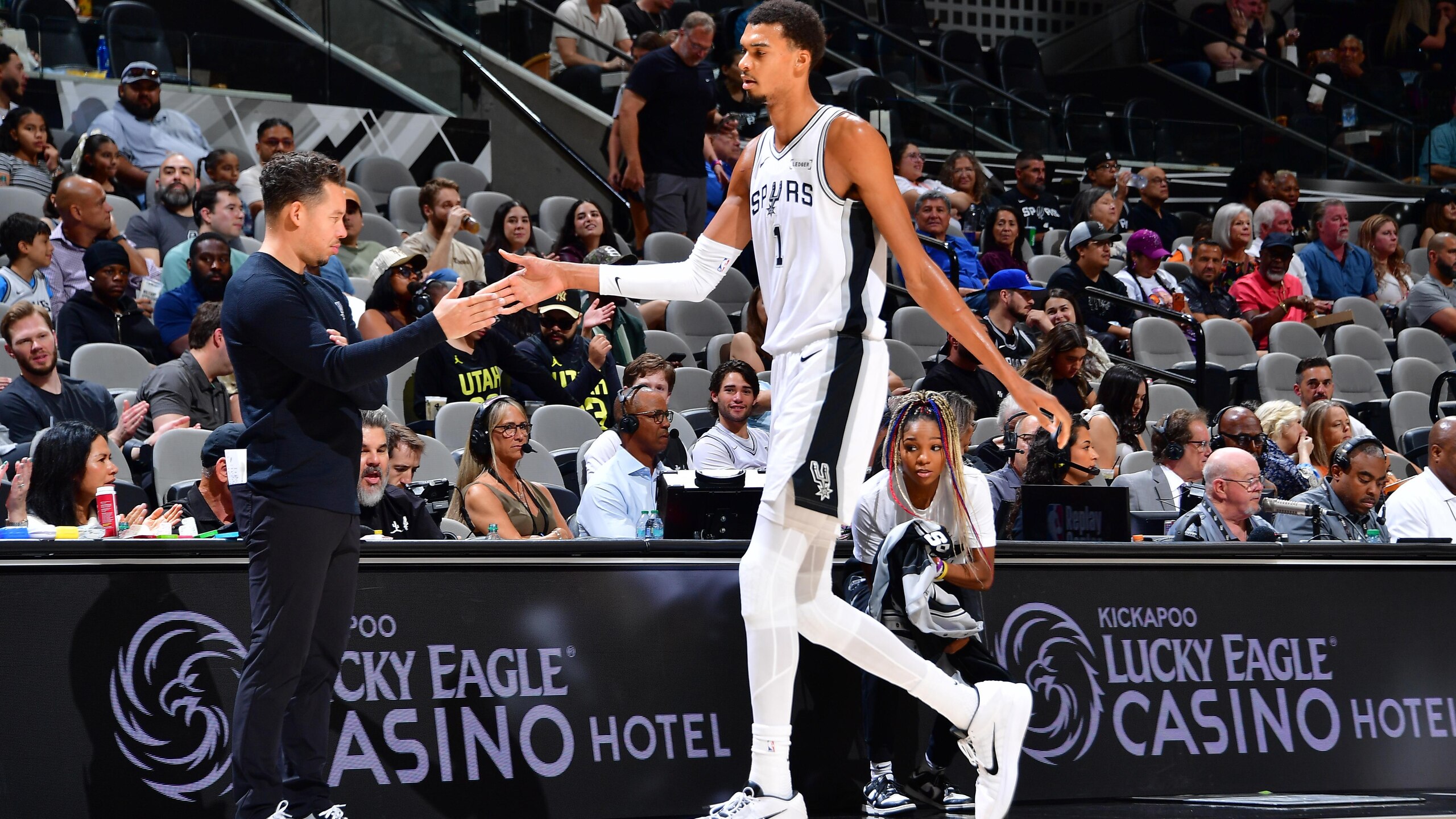 Utah Jazz v San Antonio Spurs Utah Jazz v San Antonio Spurs