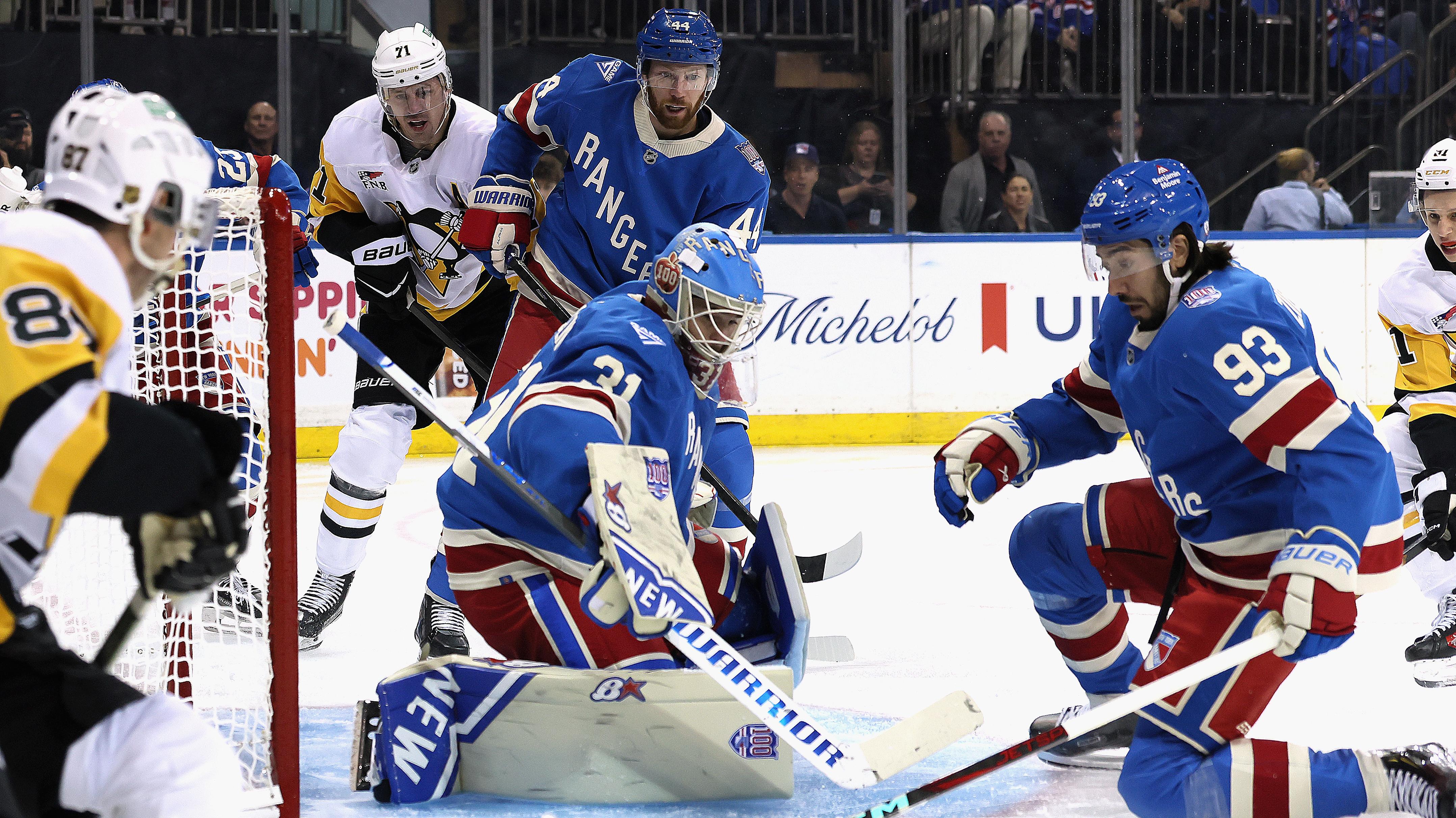 Pittsburgh Penguins v New York Rangers