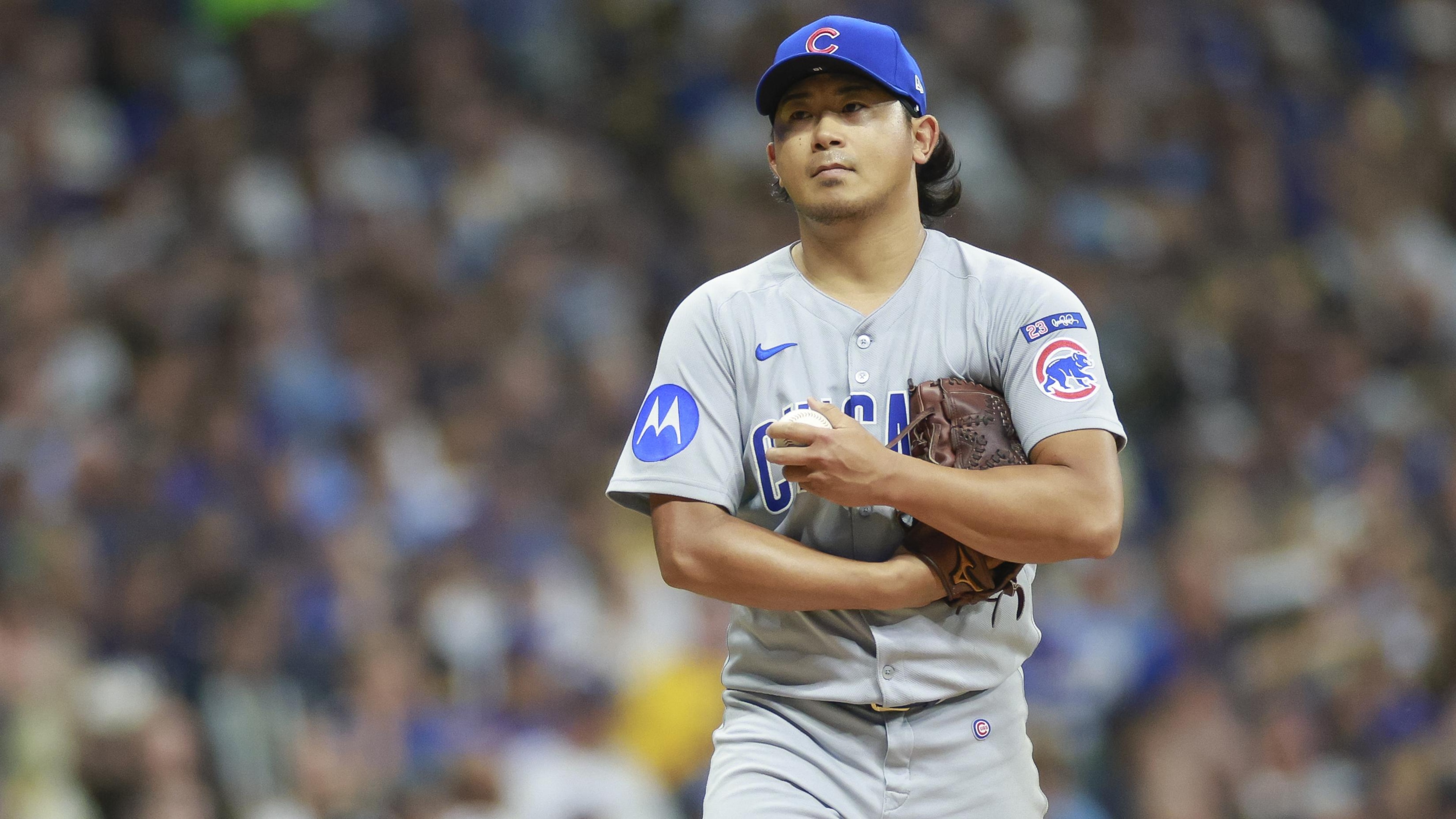 Division Series - Chicago Cubs v Milwaukee Brewers - Game Two Division Series - Chicago Cubs v Milwaukee Brewers - Game Two