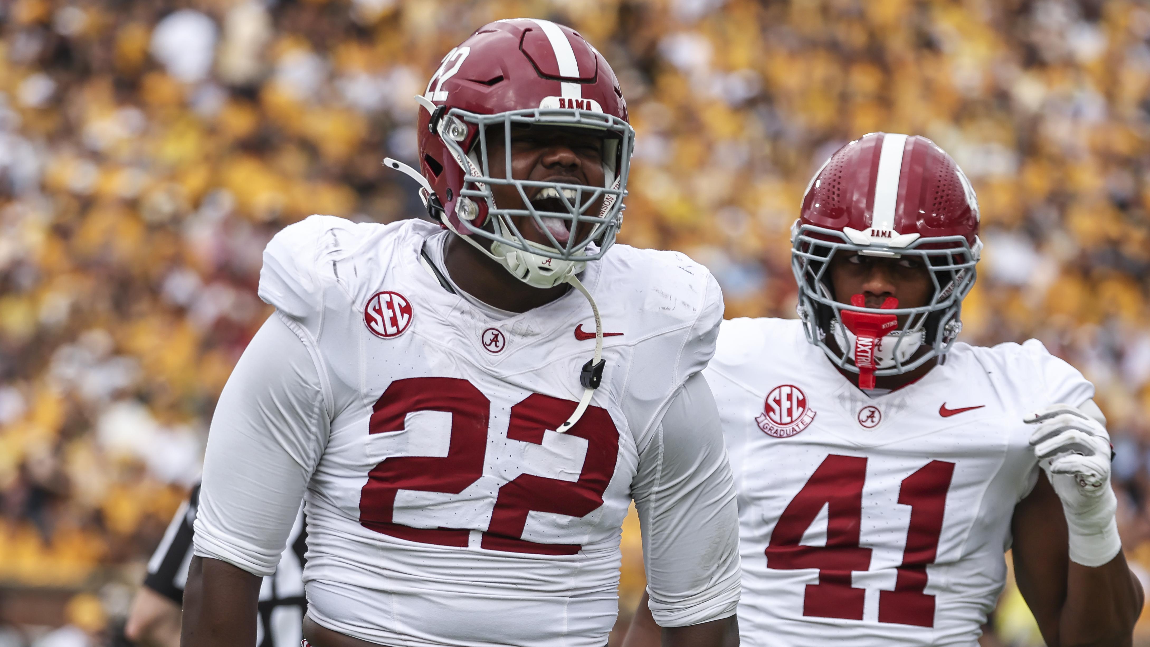 COLLEGE FOOTBALL: OCT 11 Alabama at Missouri