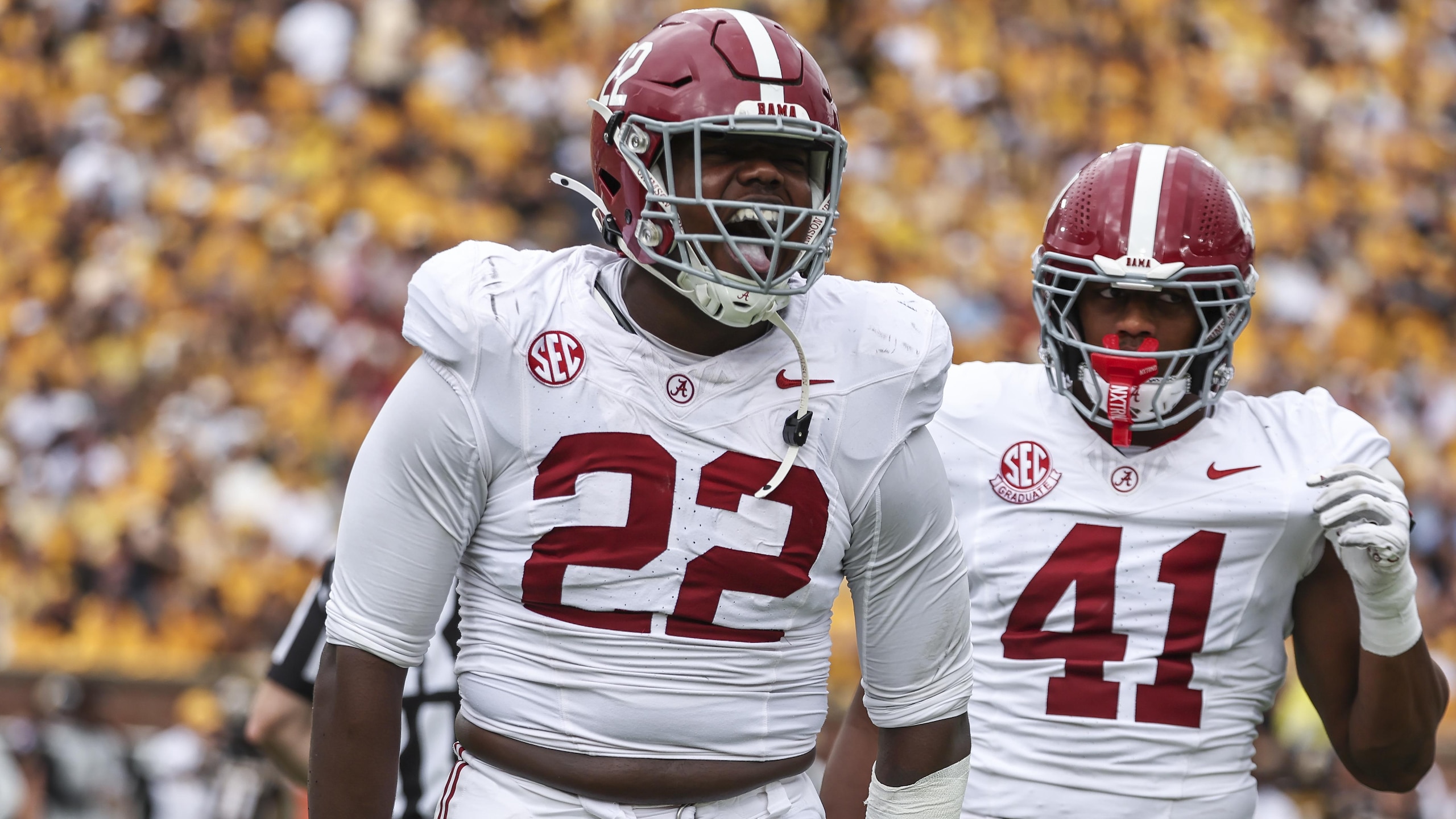 COLLEGE FOOTBALL: OCT 11 Alabama at Missouri COLLEGE FOOTBALL: OCT 11 Alabama at Missouri