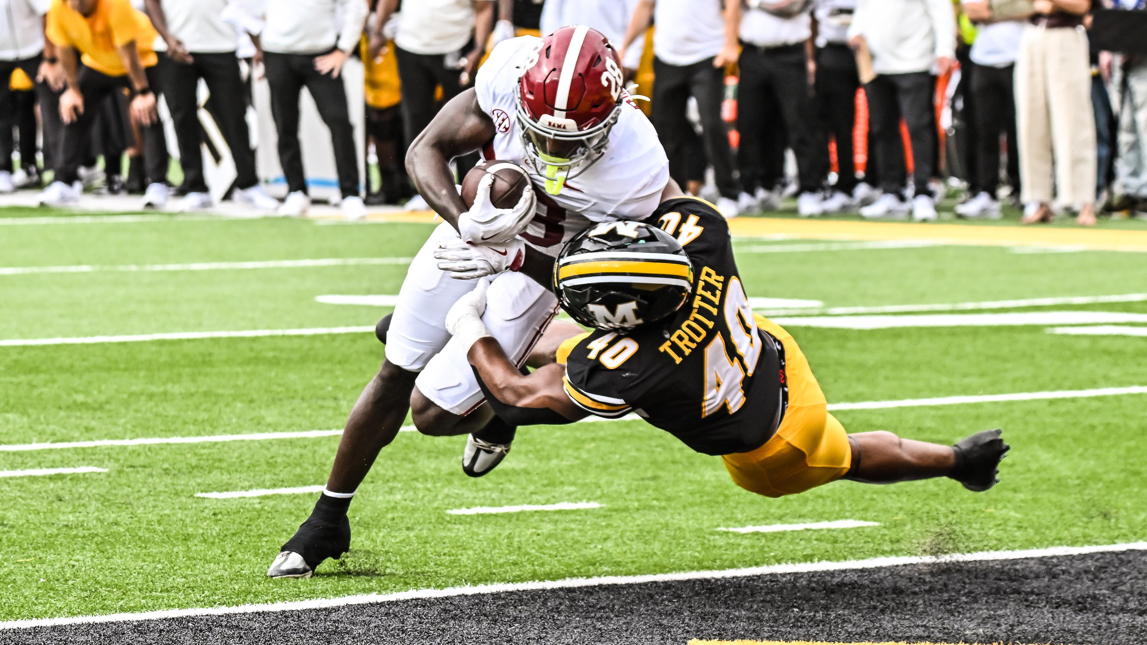 COLLEGE FOOTBALL: OCT 11 Alabama at Missouri