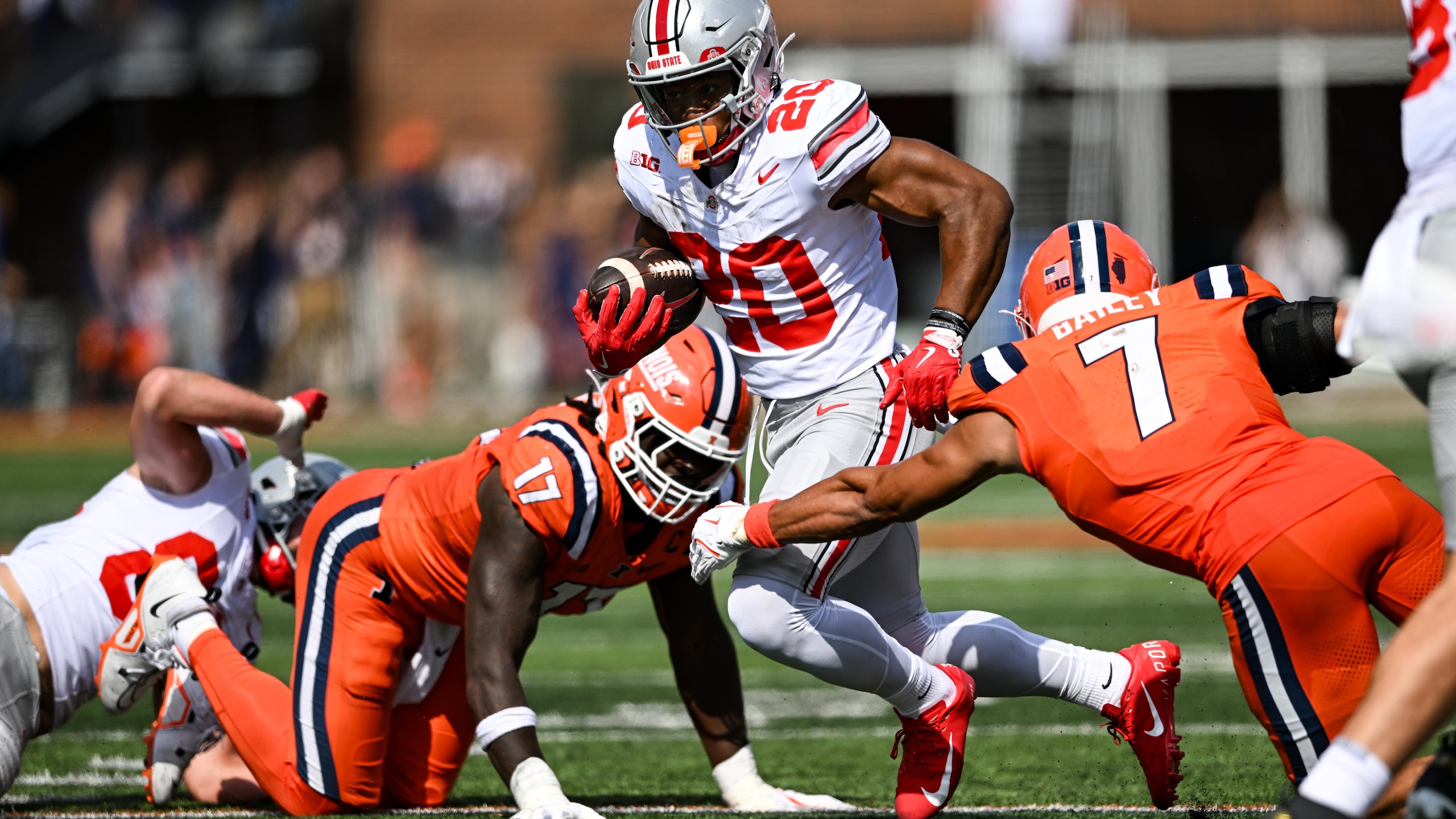 COLLEGE FOOTBALL: OCT 11 Ohio State at Illinois COLLEGE FOOTBALL: OCT 11 Ohio State at Illinois