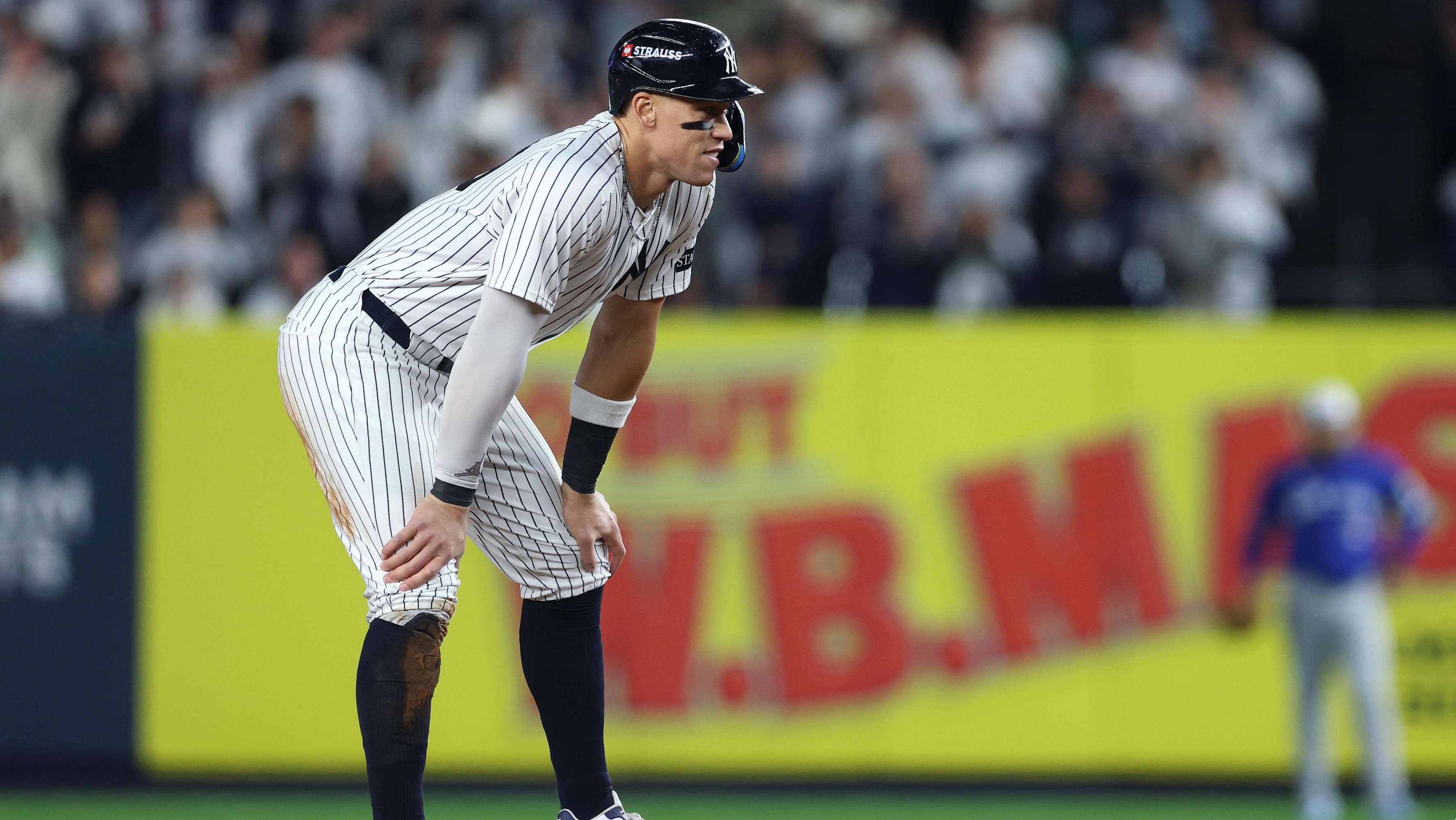 Yankees’ Aaron Judge Won’t Need Offseason Surgery on Elbow Injury, Aaron Boone Says