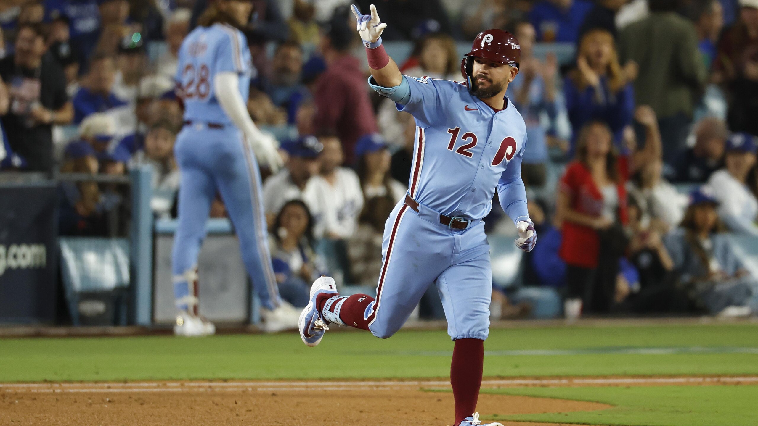 Division Series - Philadelphia Phillies v Los Angeles Dodgers - Game Three Division Series - Philadelphia Phillies v Los Angeles Dodgers - Game Three
