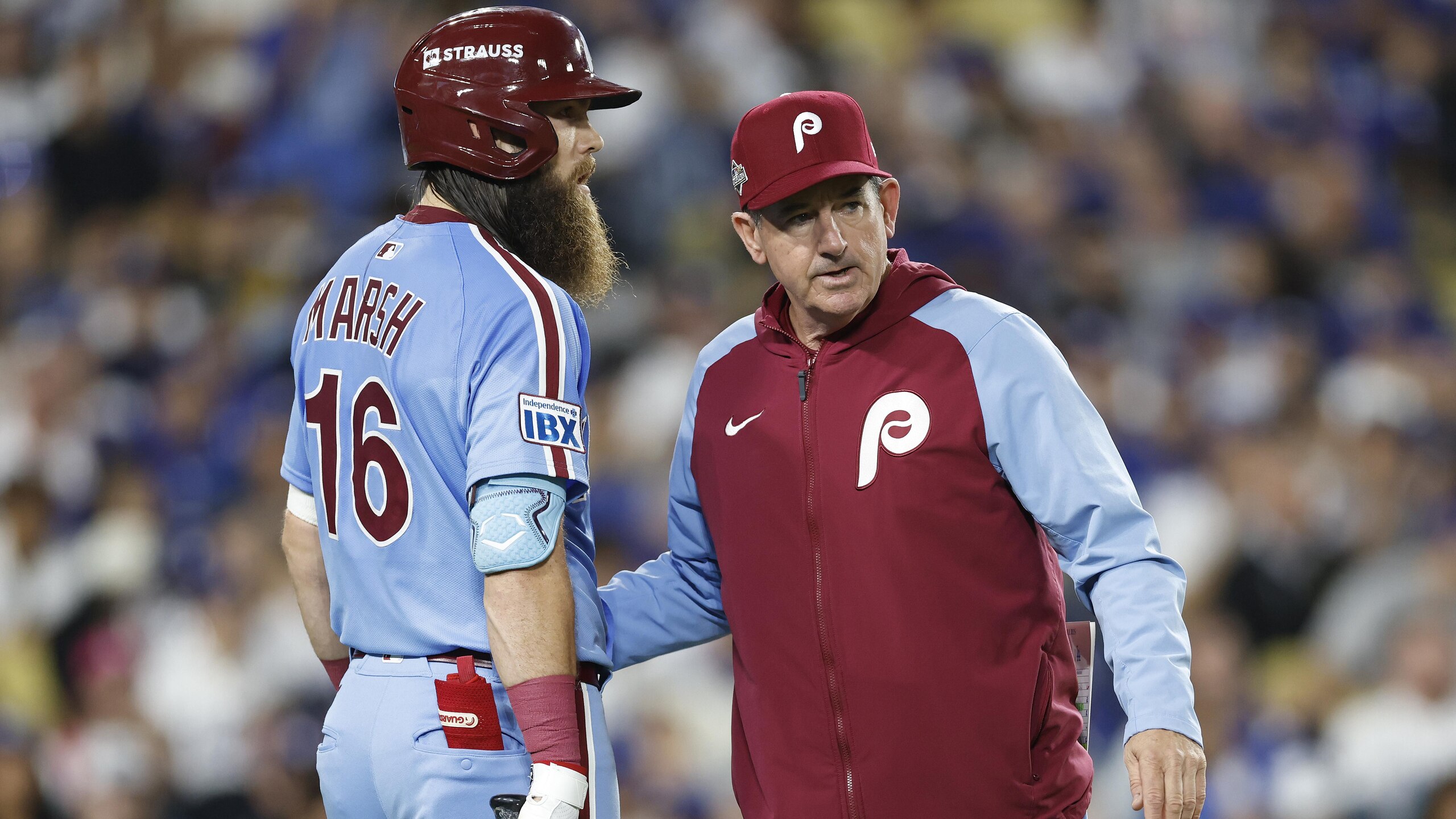 Division Series - Philadelphia Phillies v Los Angeles Dodgers - Game Three