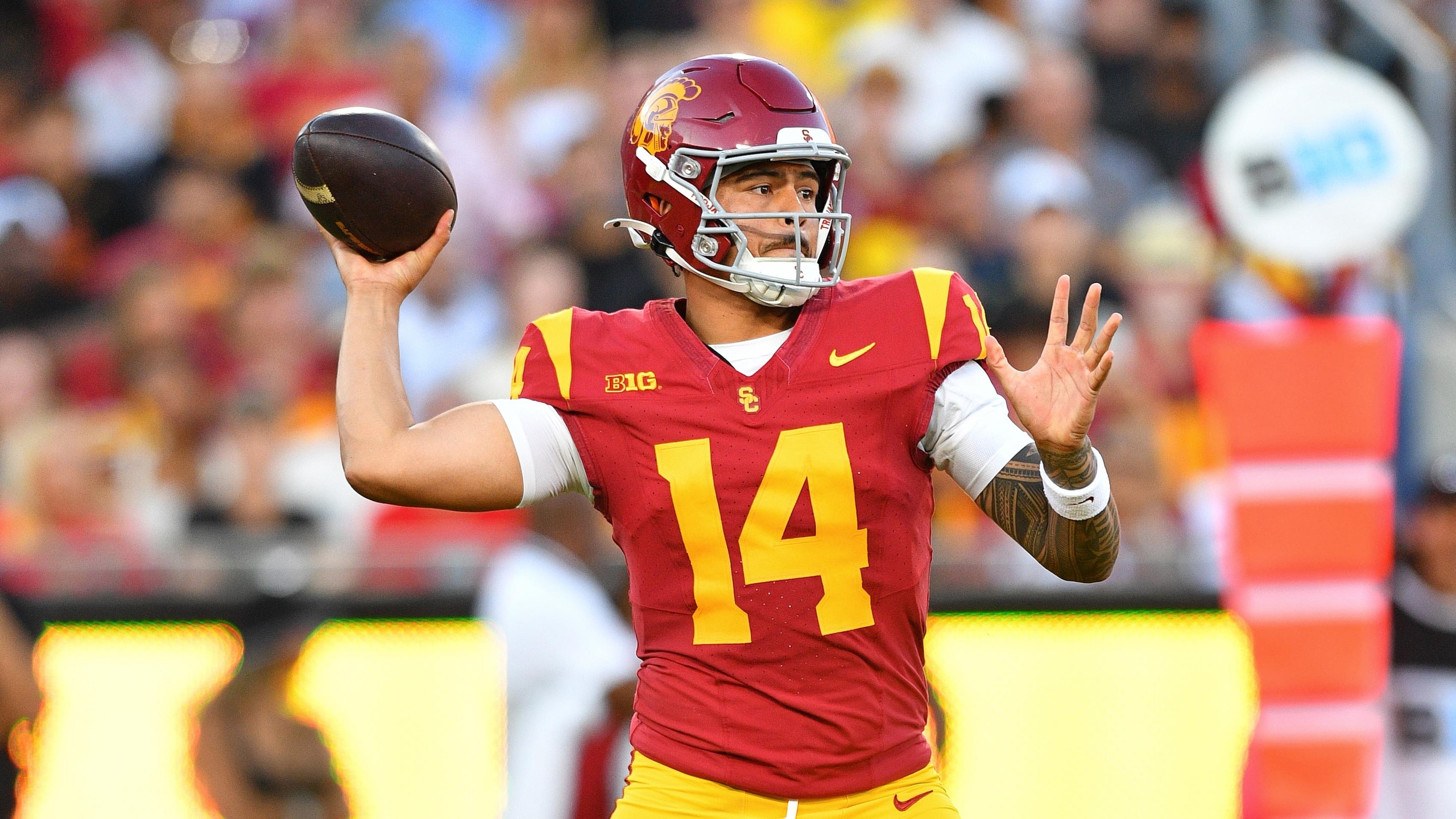 COLLEGE FOOTBALL: OCT 11 Michigan at USC