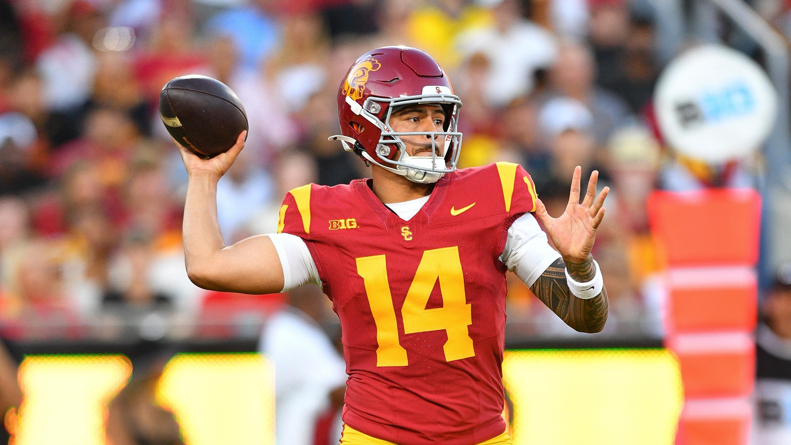 COLLEGE FOOTBALL: OCT 11 Michigan at USC