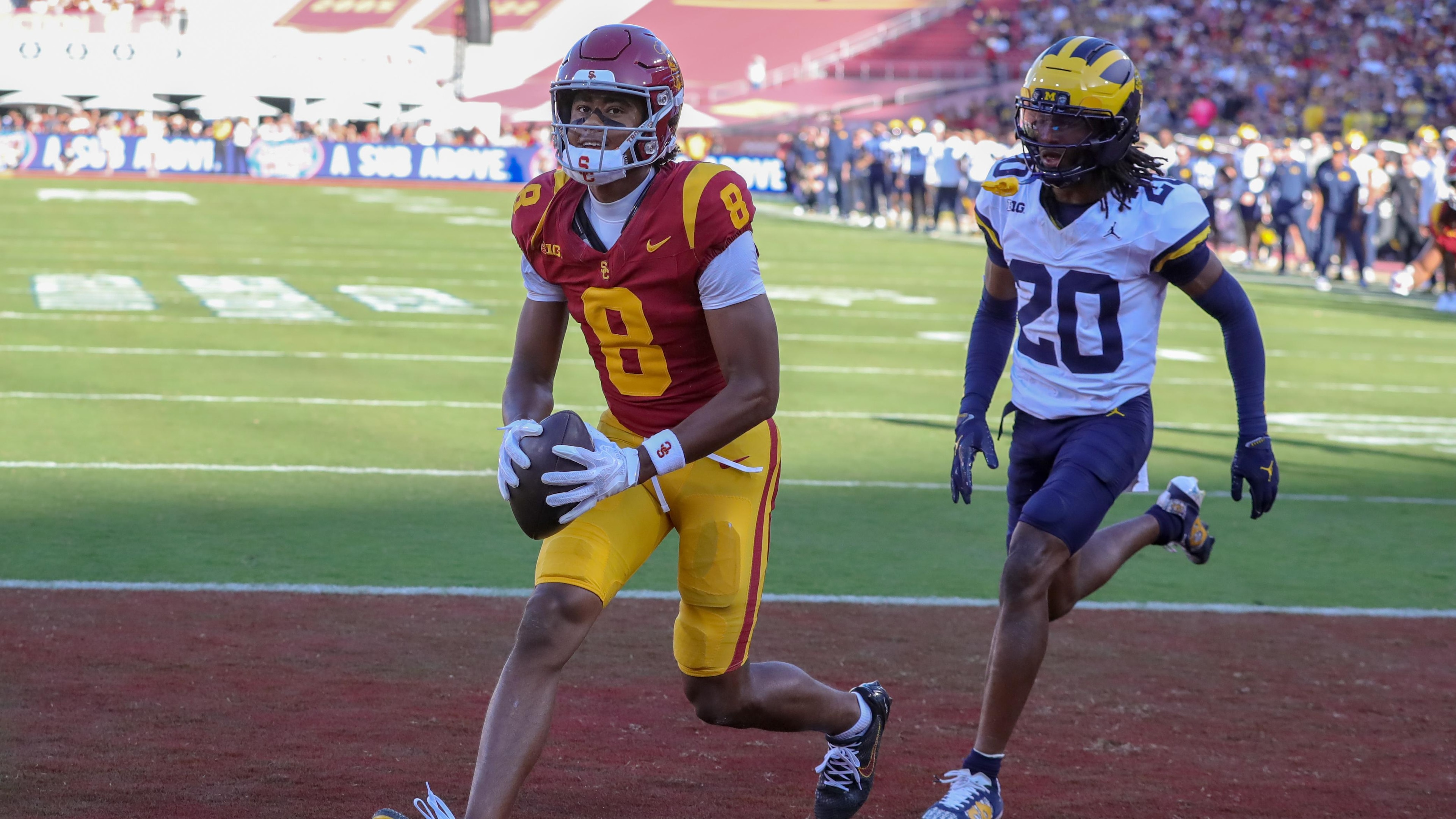 COLLEGE FOOTBALL: OCT 11 Michigan at USC COLLEGE FOOTBALL: OCT 11 Michigan at USC