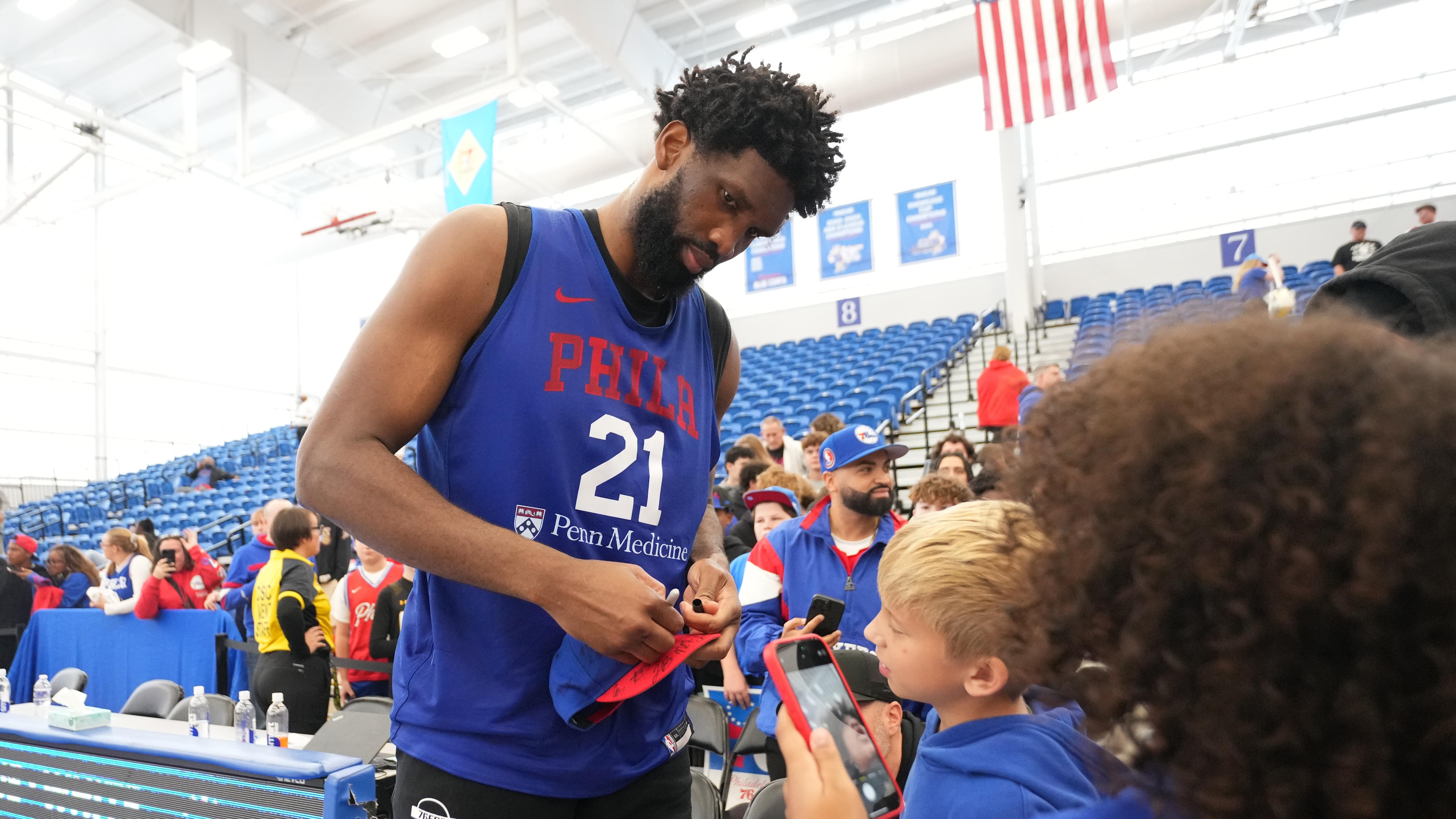 Philadelphia 76ers Practice and Media Availability