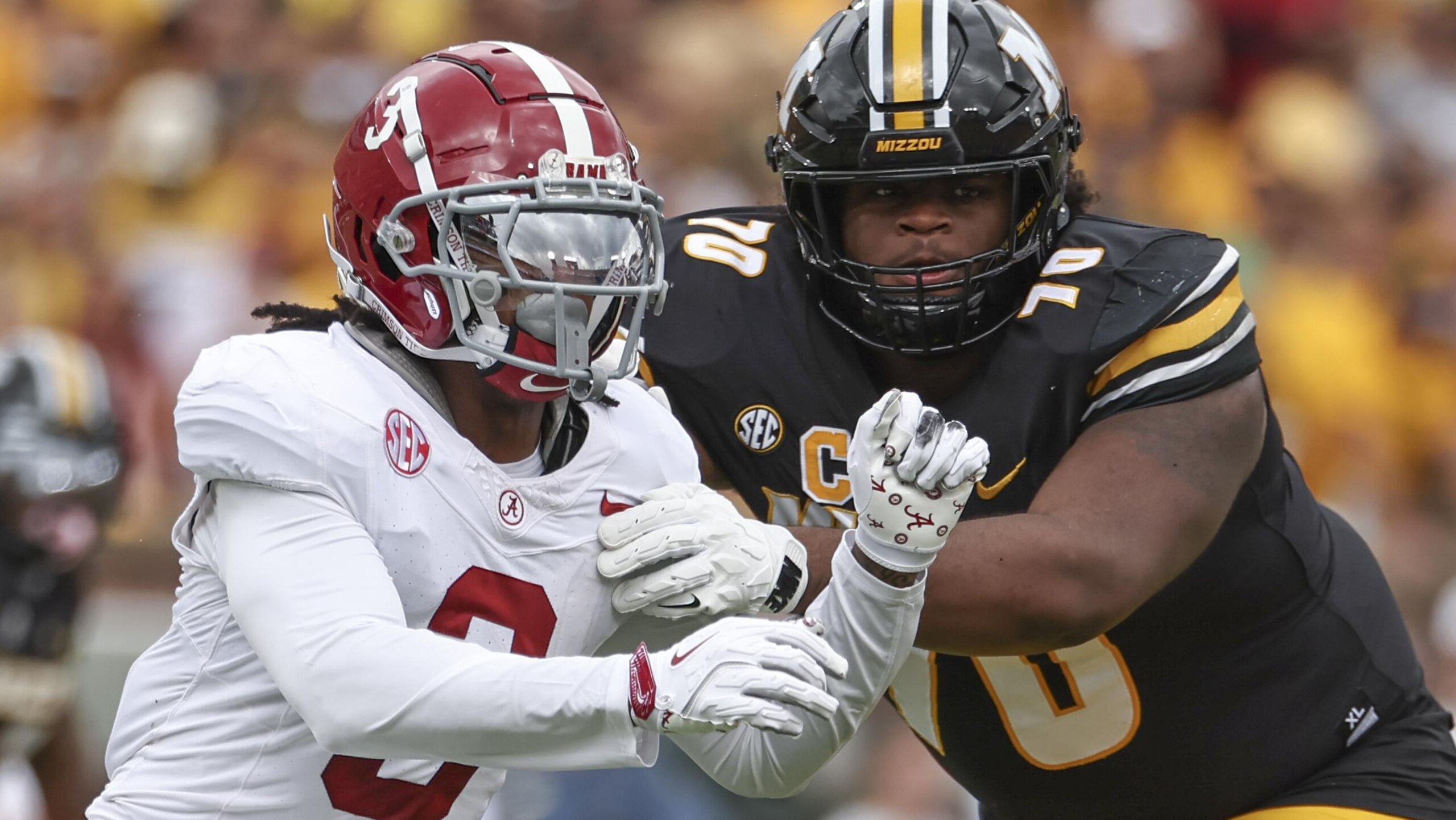 COLLEGE FOOTBALL: OCT 11 Alabama at Missouri