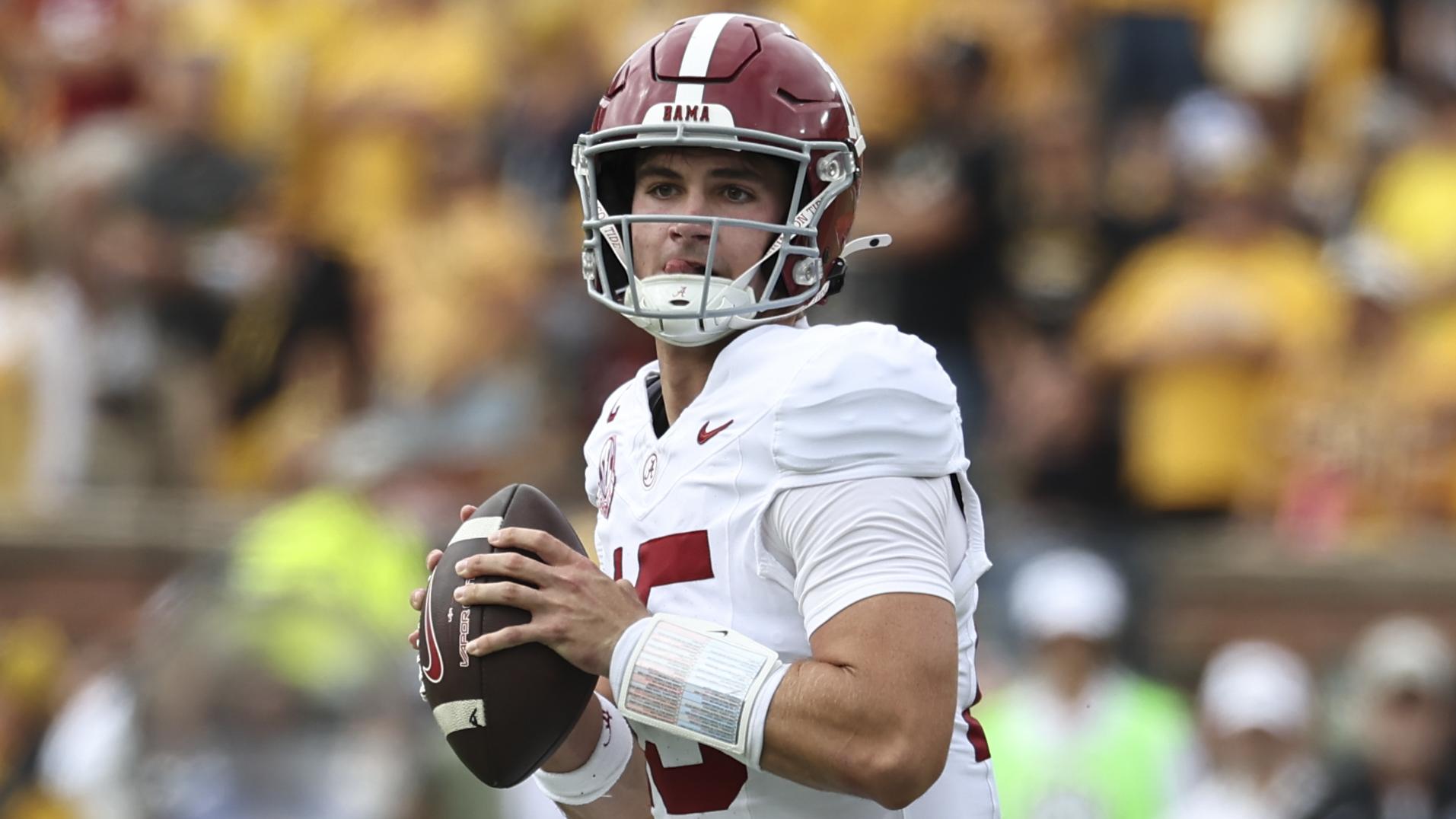 COLLEGE FOOTBALL: OCT 11 Alabama at Missouri