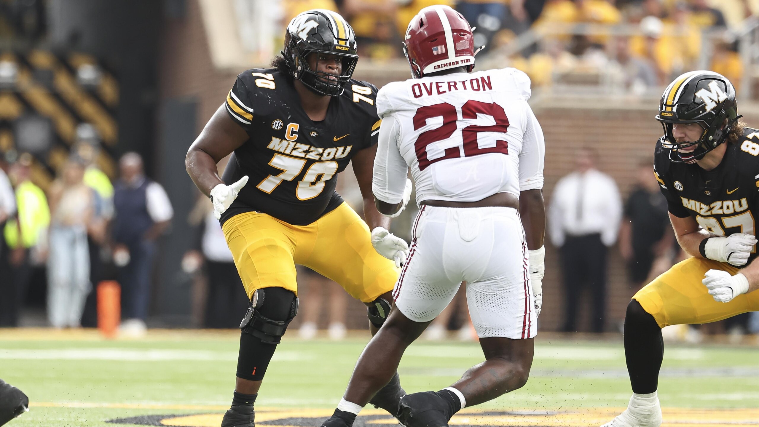 COLLEGE FOOTBALL: OCT 11 Alabama at Missouri COLLEGE FOOTBALL: OCT 11 Alabama at Missouri