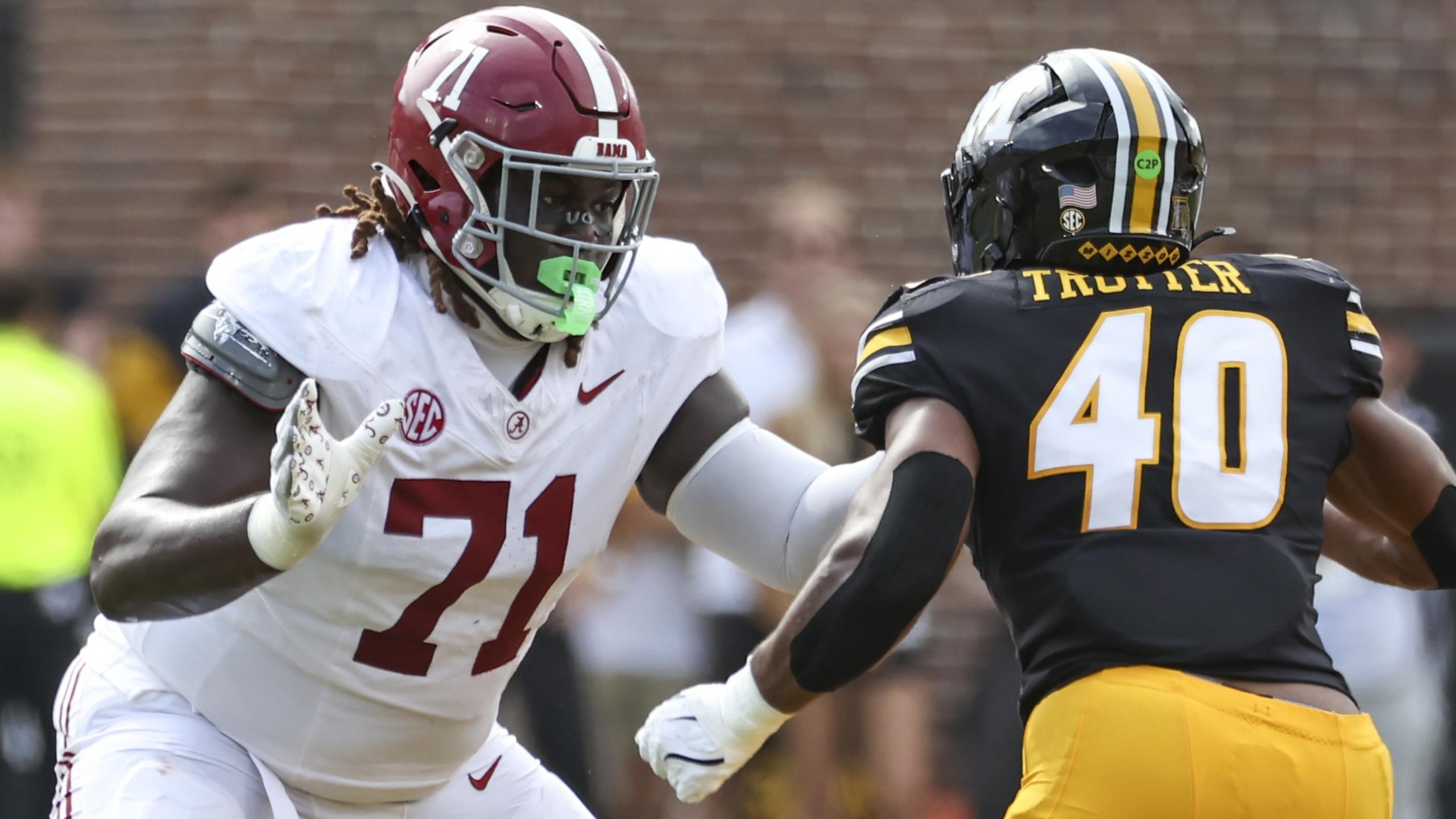 COLLEGE FOOTBALL: OCT 11 Alabama at Missouri