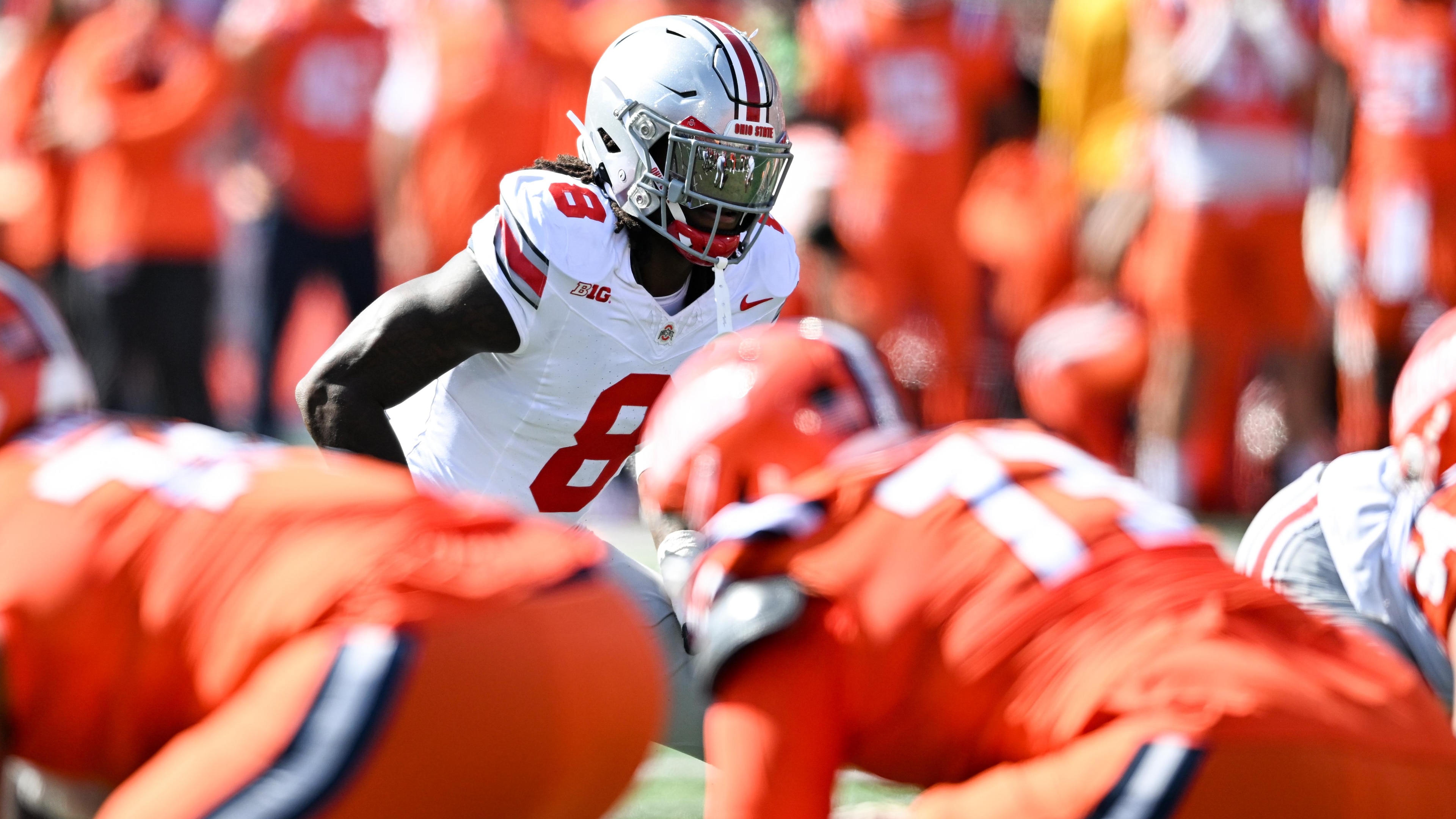COLLEGE FOOTBALL: OCT 11 Ohio State at Illinois COLLEGE FOOTBALL: OCT 11 Ohio State at Illinois