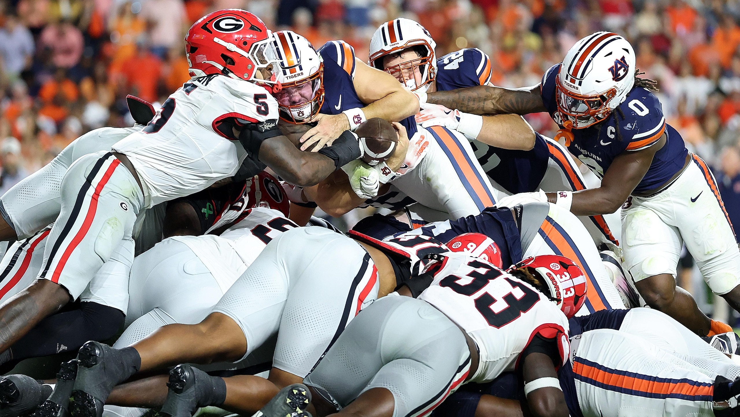 Georgia v Auburn Georgia v Auburn