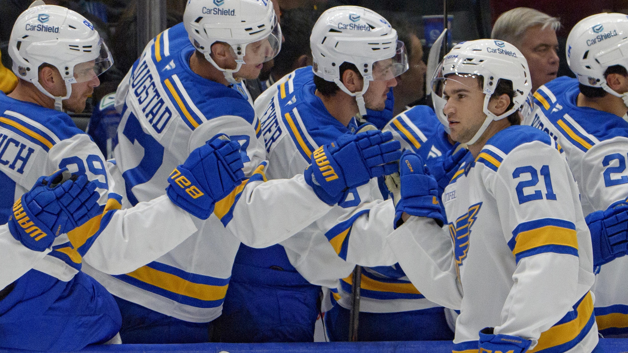 St Louis Blues v Vancouver Canucks St Louis Blues v Vancouver Canucks