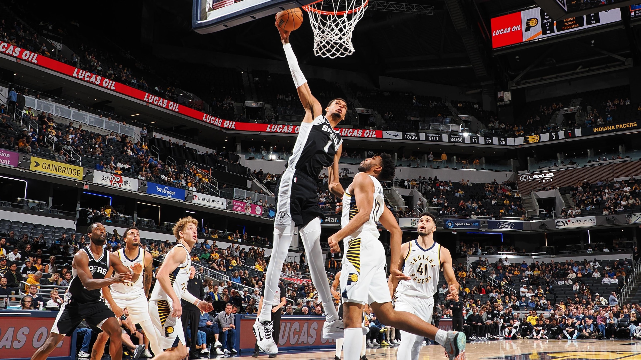 San Antonio Spurs v Indiana Pacers San Antonio Spurs v Indiana Pacers