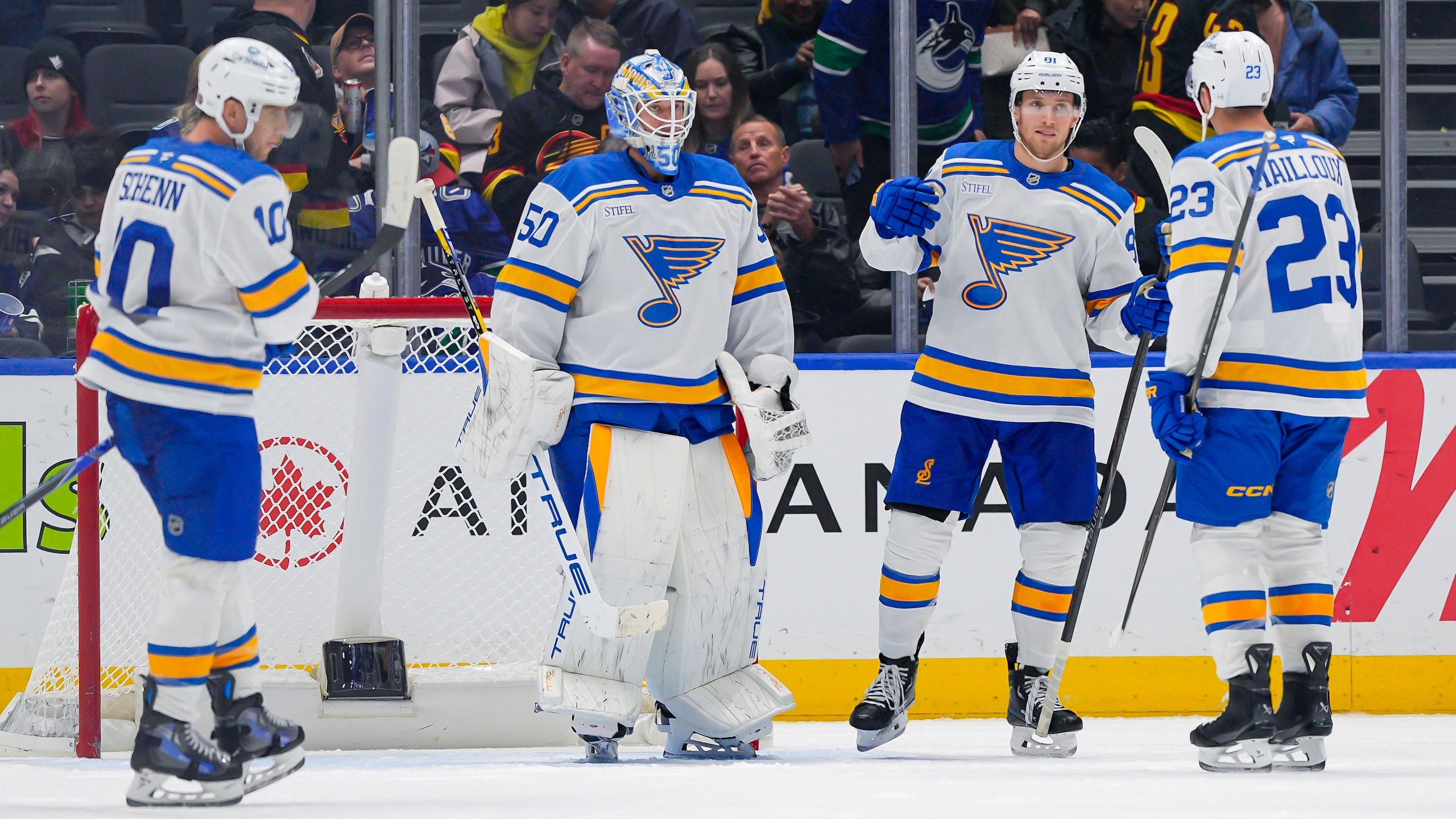 St. Louis Blues v Vancouver Canucks