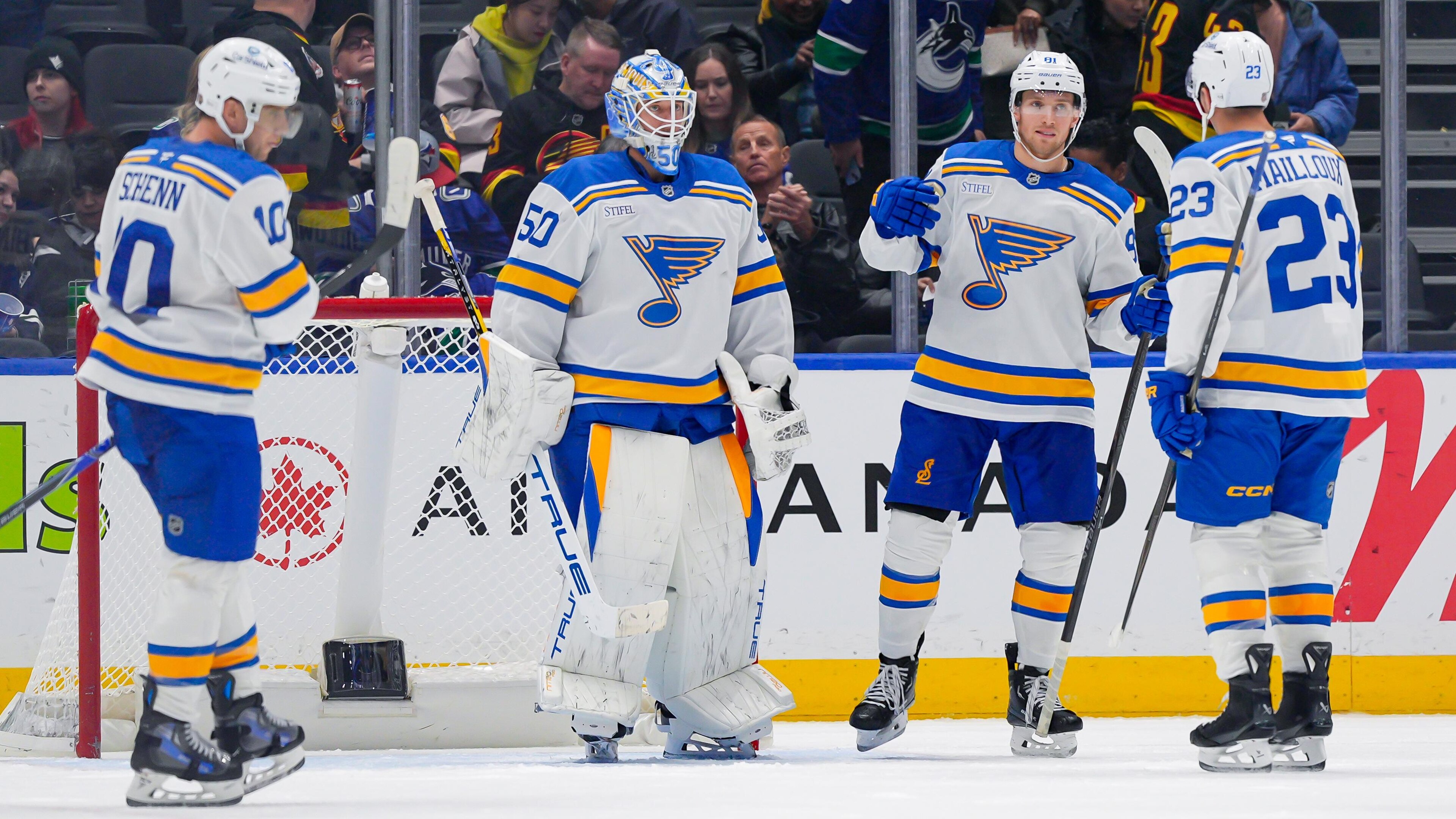 St. Louis Blues v Vancouver Canucks