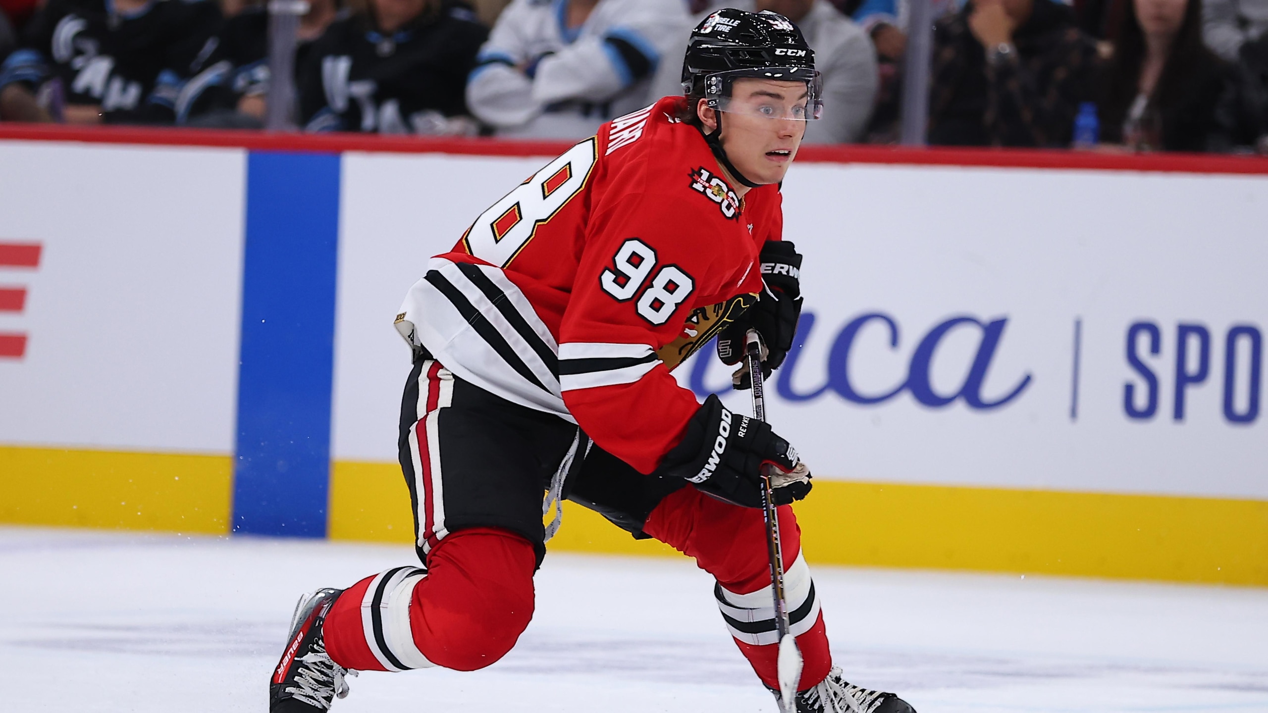 NHL: OCT 13 Mammoth at Blackhawks NHL: OCT 13 Mammoth at Blackhawks