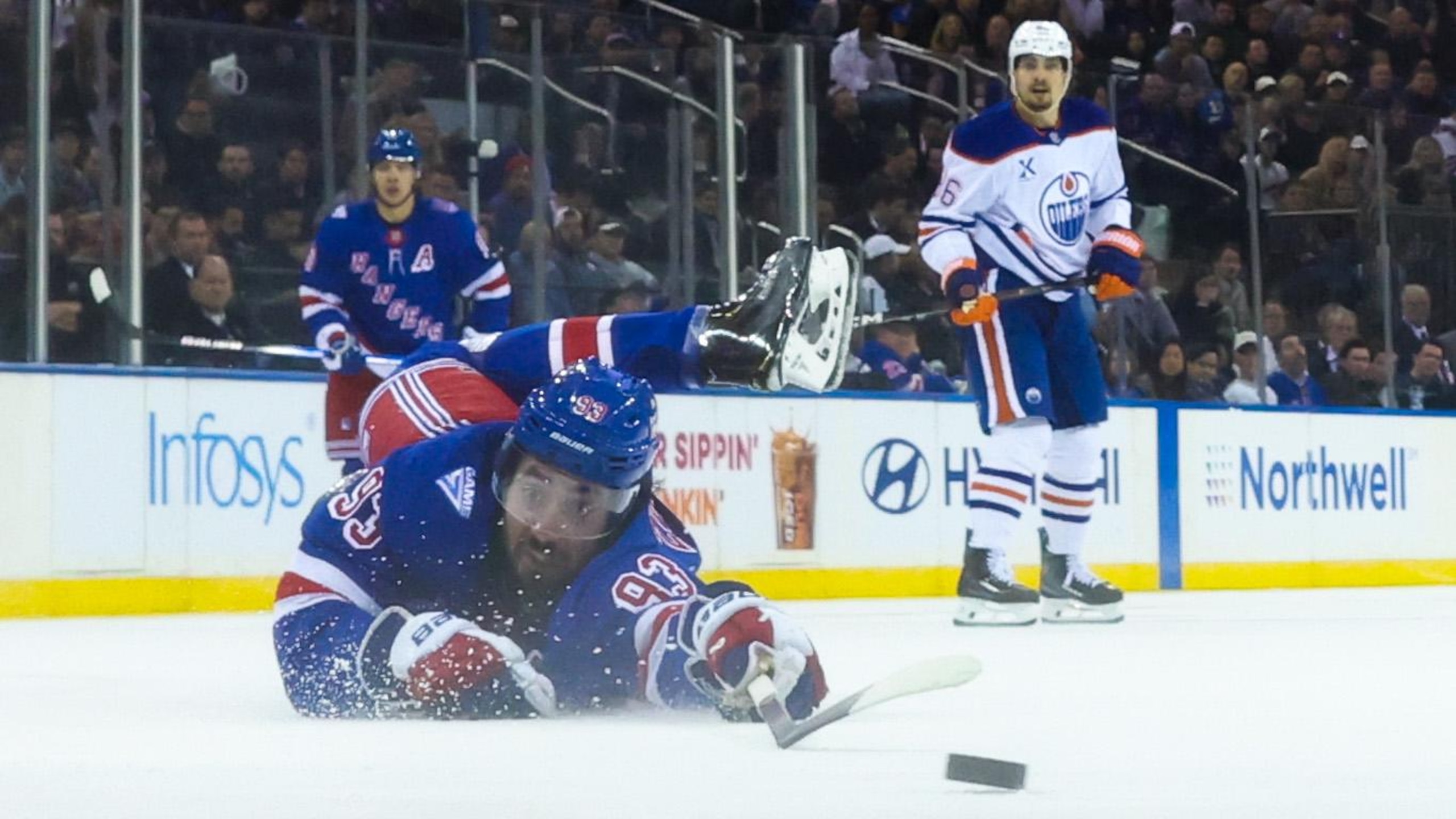 Edmonton Oilers v New York Rangers Edmonton Oilers v New York Rangers