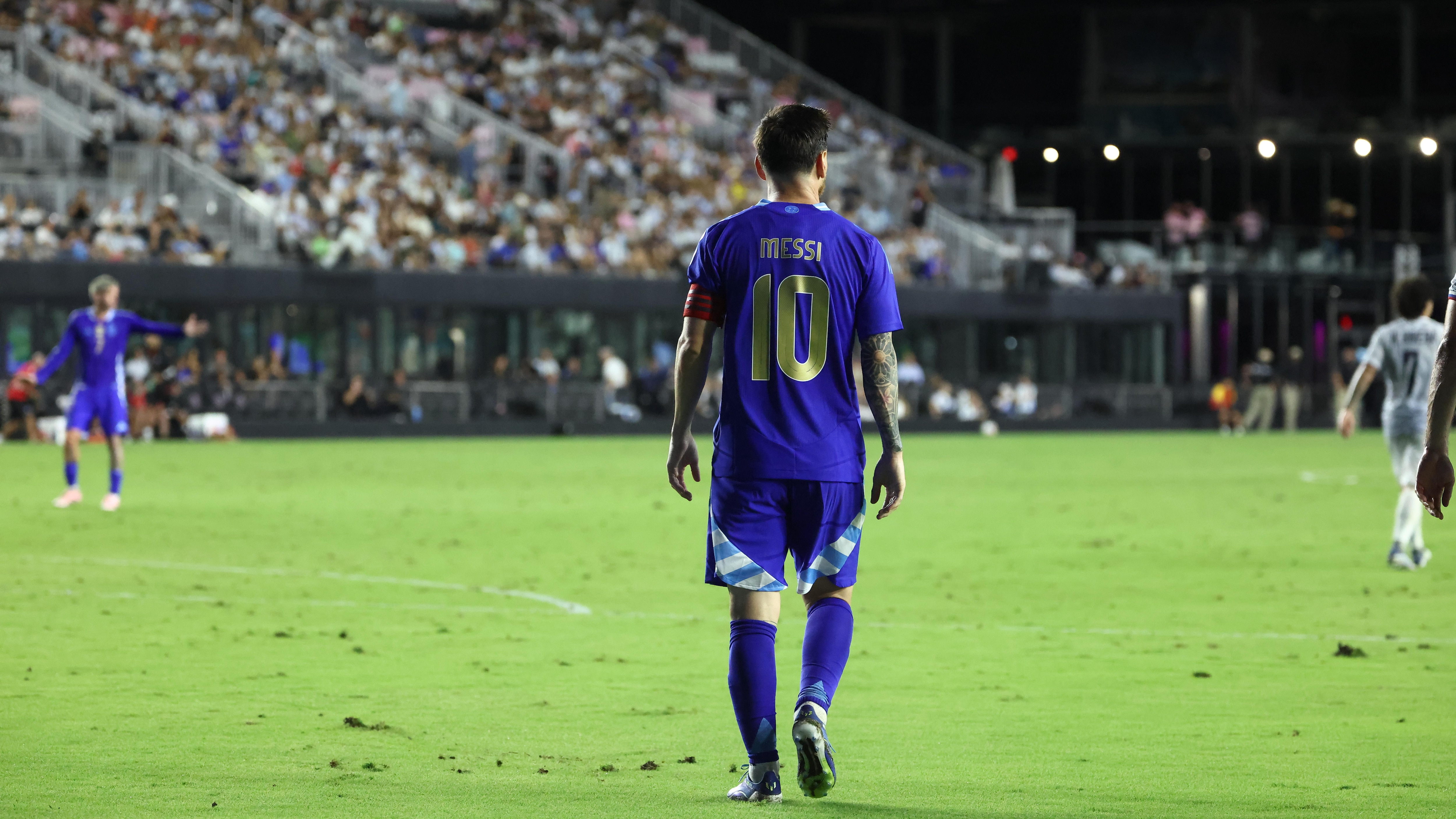 SOCCER: OCT 14 Argentina vs Puerto Rico