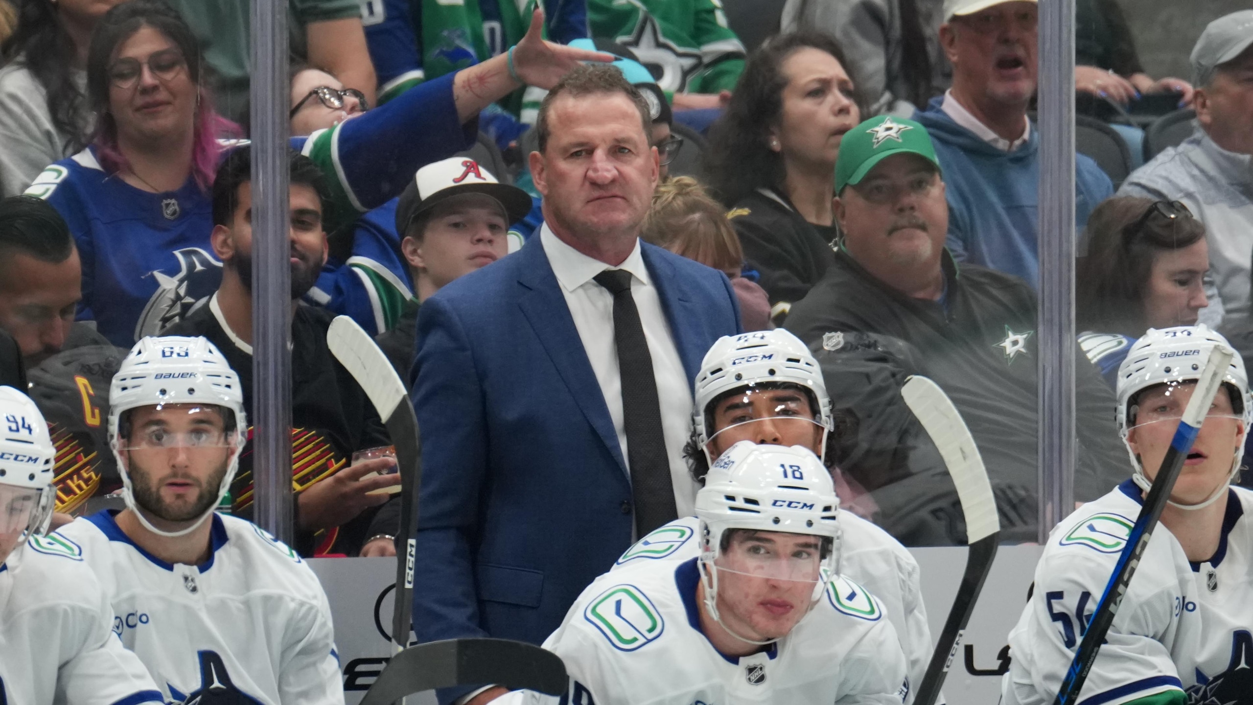 Vancouver Canucks v Dallas Stars