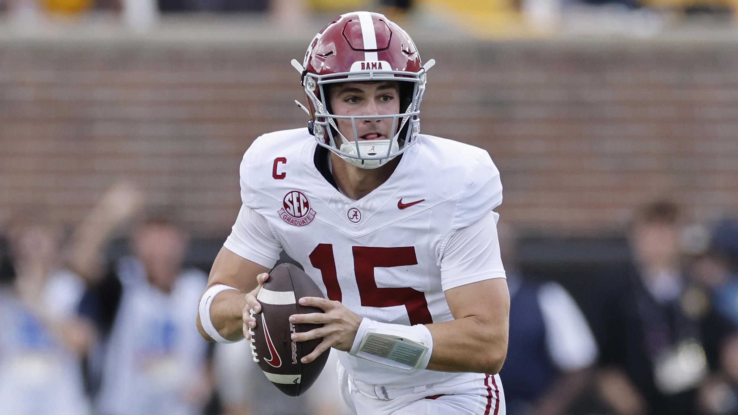 COLLEGE FOOTBALL: OCT 11 Alabama at Missouri