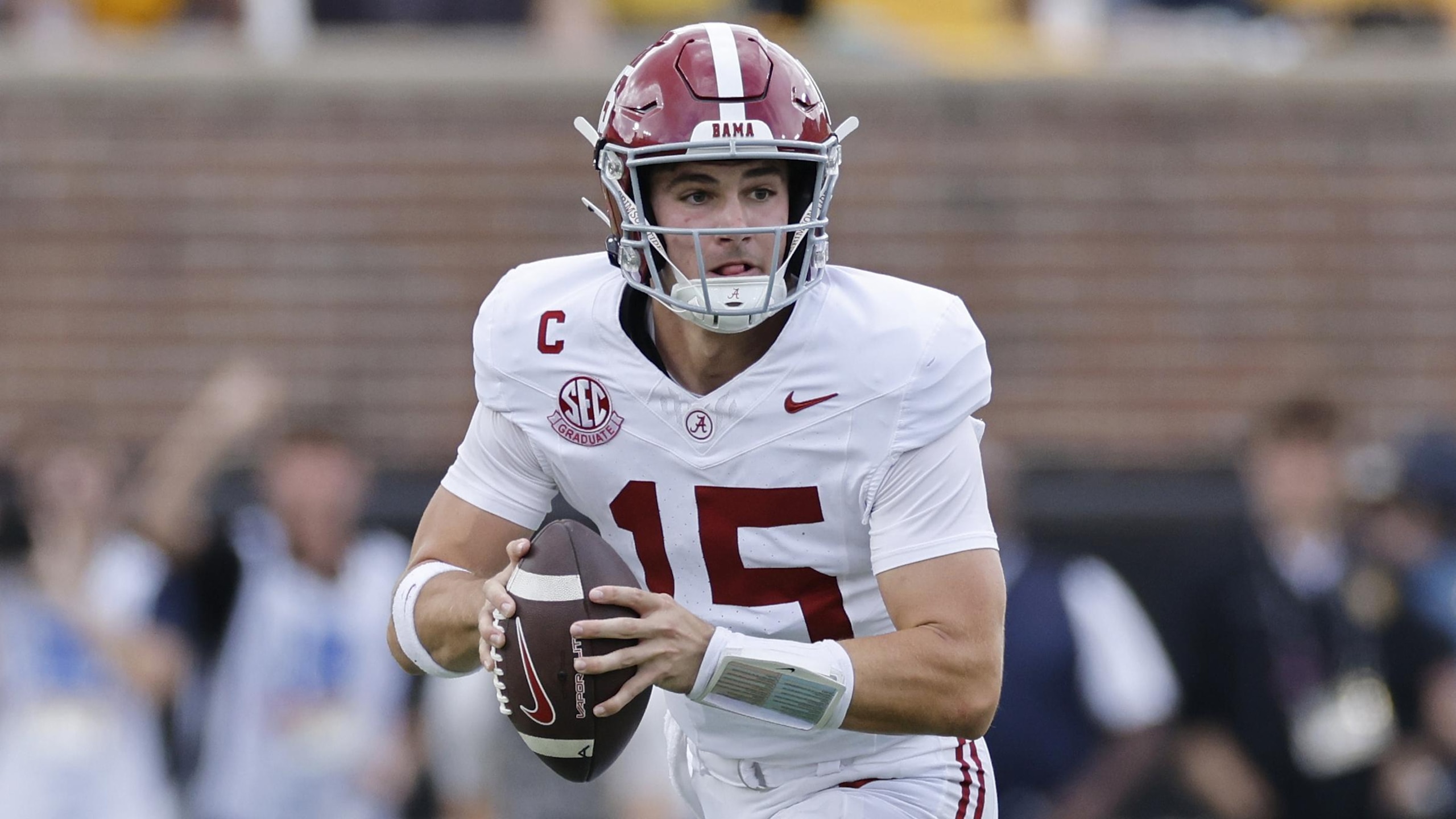 COLLEGE FOOTBALL: OCT 11 Alabama at Missouri