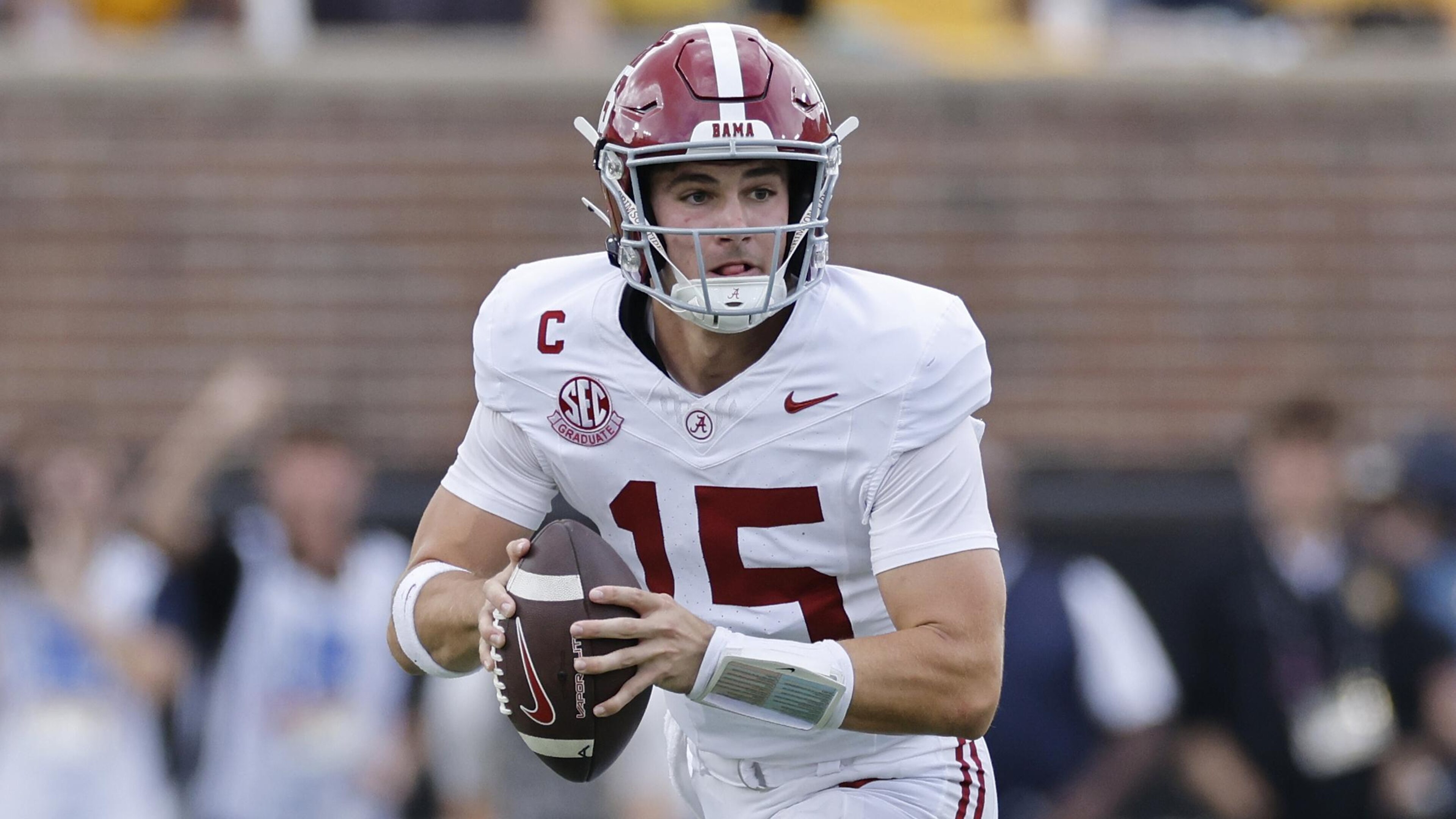 COLLEGE FOOTBALL: OCT 11 Alabama at Missouri