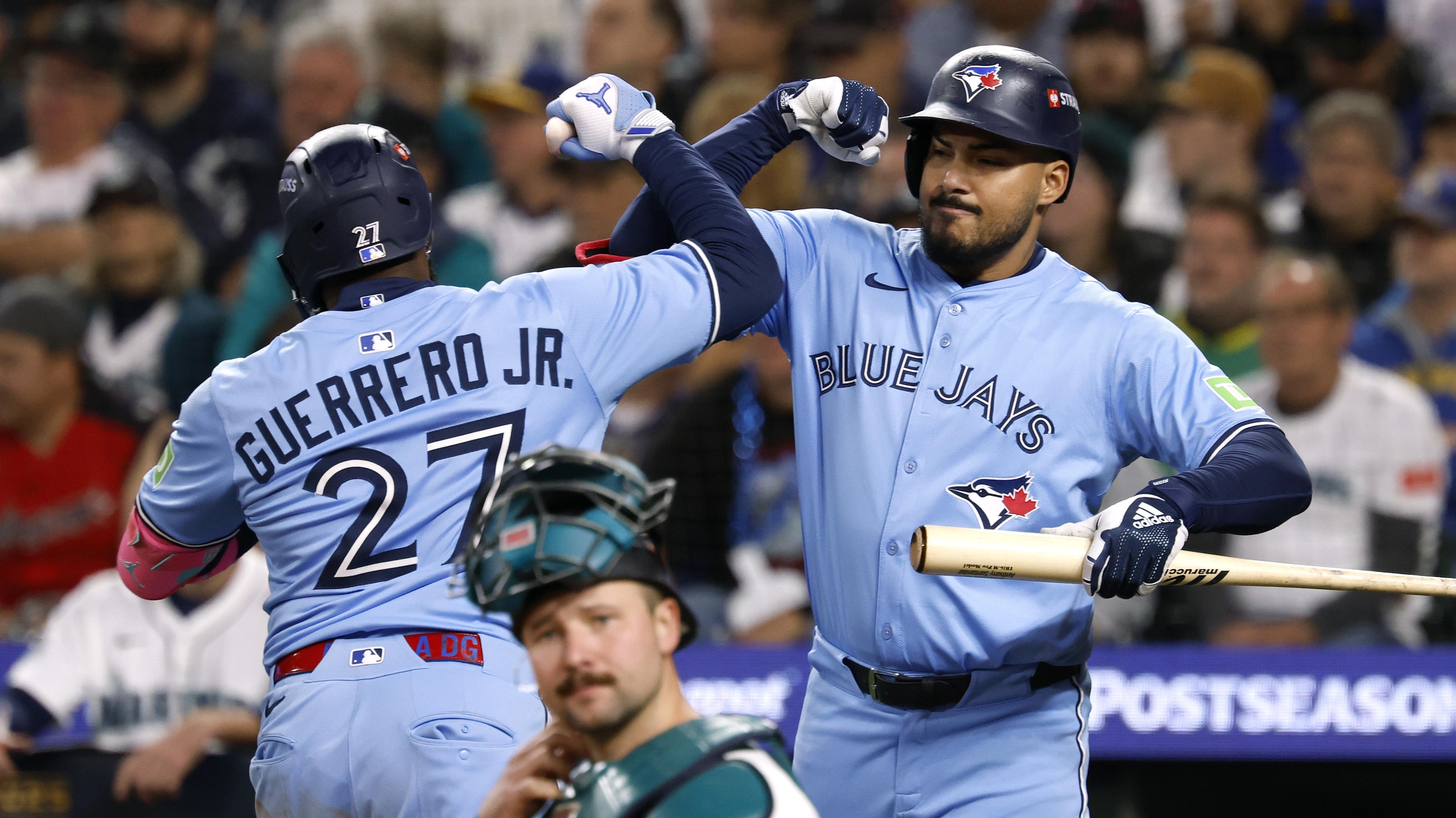 Vladimir Guerrero Jr., Blue Jays Offense Hyped By MLB Fans in ALCS G3 Win vs. Mariners