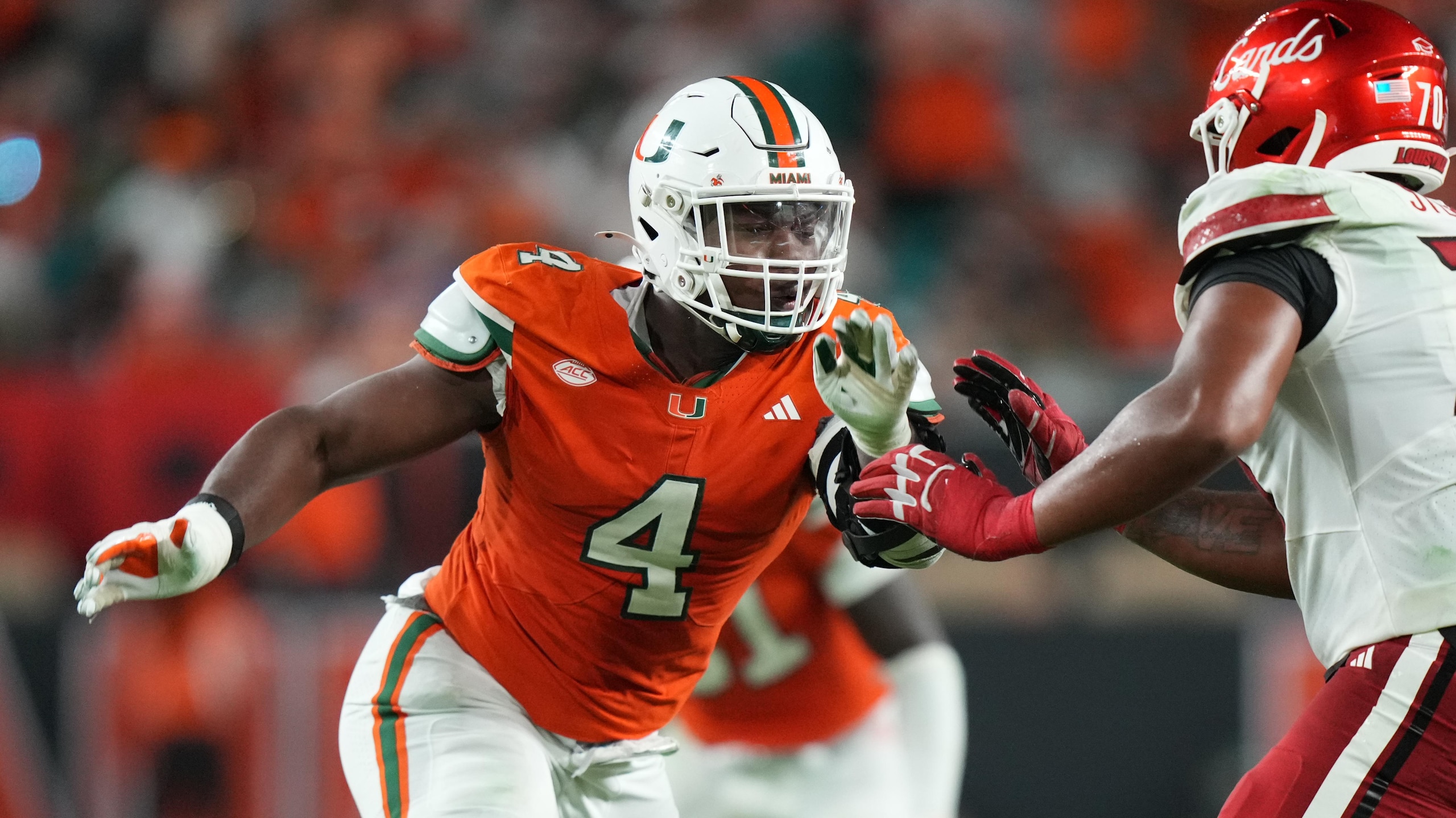 COLLEGE FOOTBALL: OCT 17 Louisville at Miami COLLEGE FOOTBALL: OCT 17 Louisville at Miami