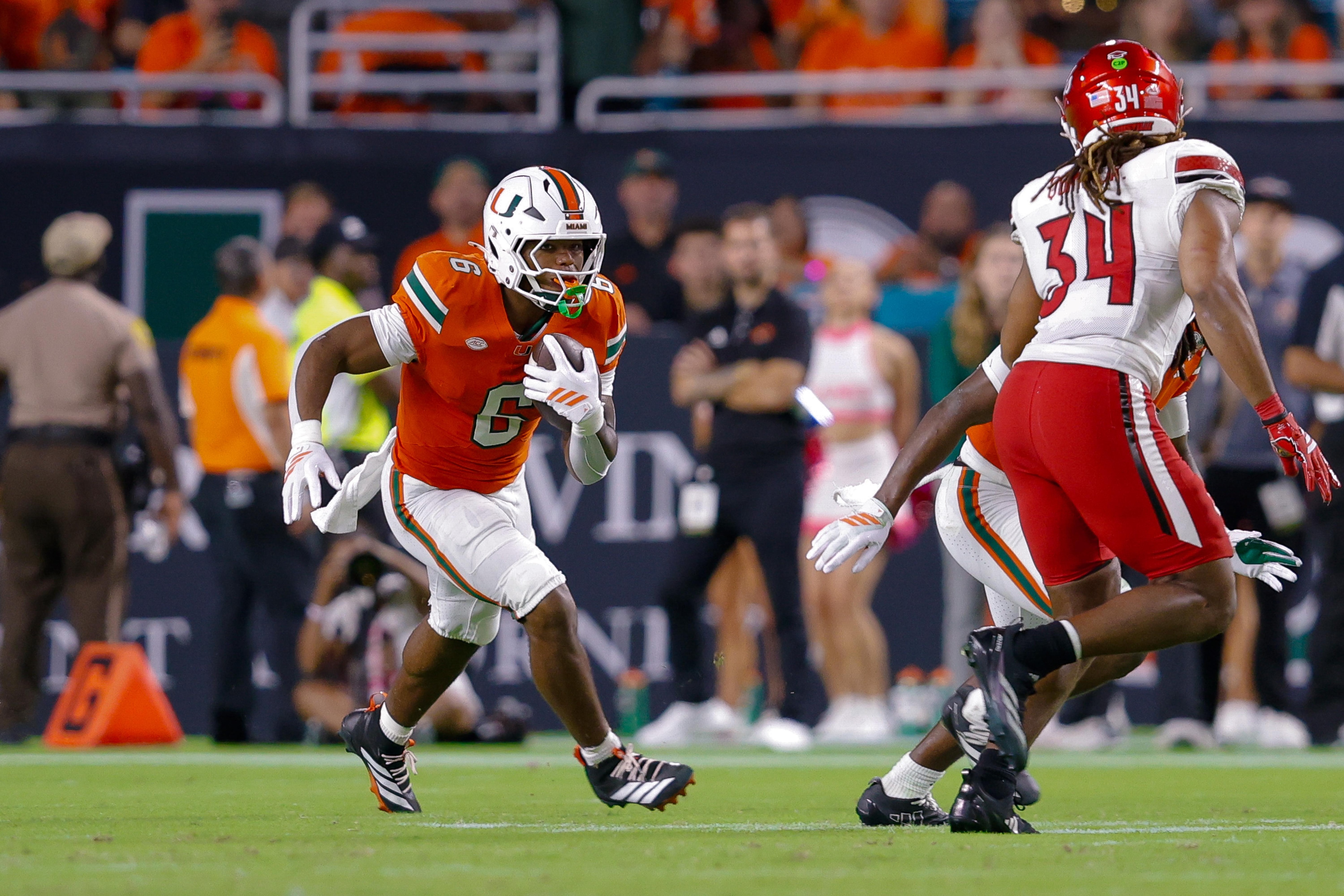 COLLEGE FOOTBALL: OCT 17 Louisville at Miami