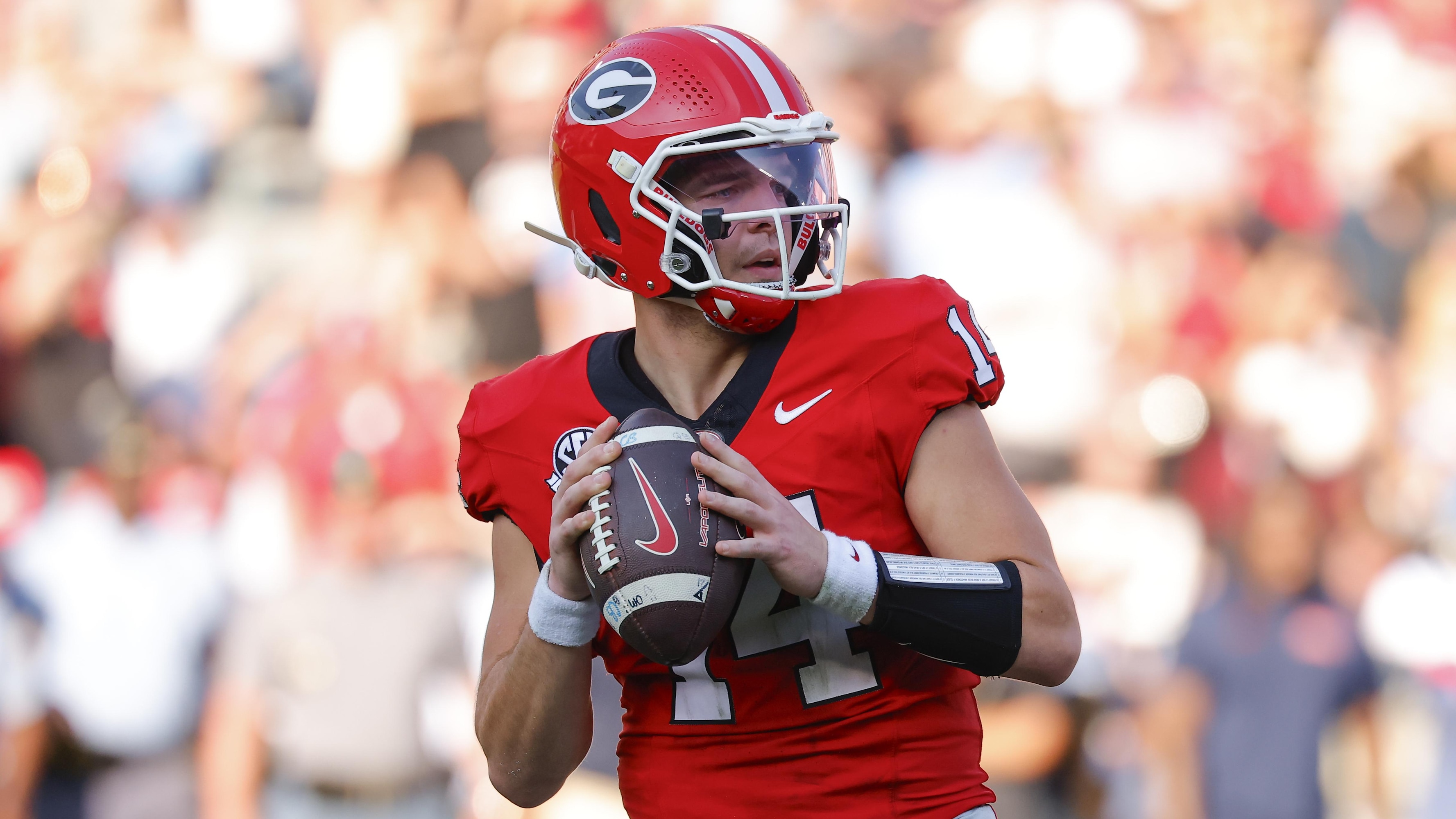 Gunner Stockton, Georgia Thrill CFB Fans in Comeback Win vs. Lane Kiffin, Ole Miss