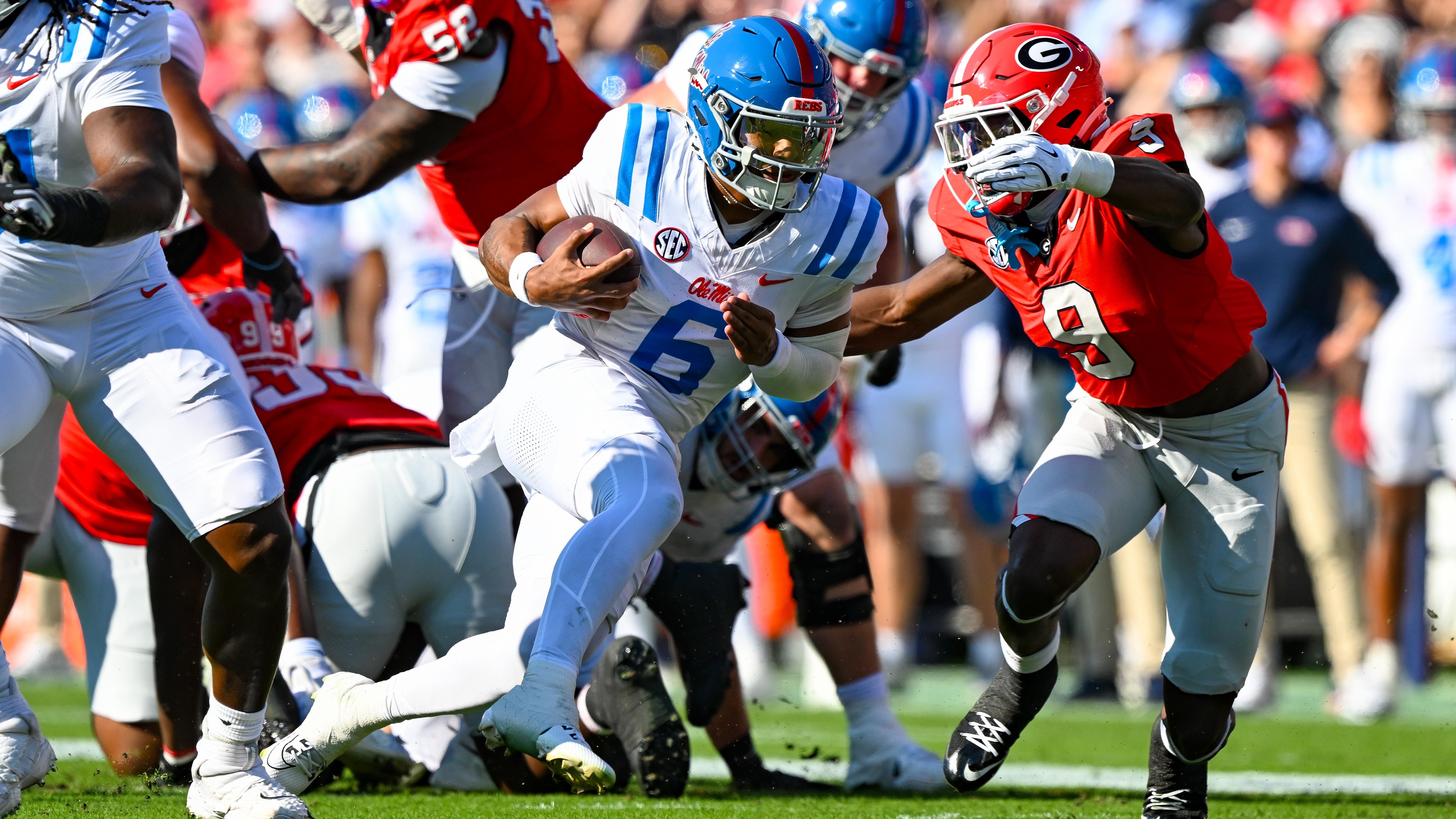 COLLEGE FOOTBALL: OCT 18 Ole Miss at Georgia