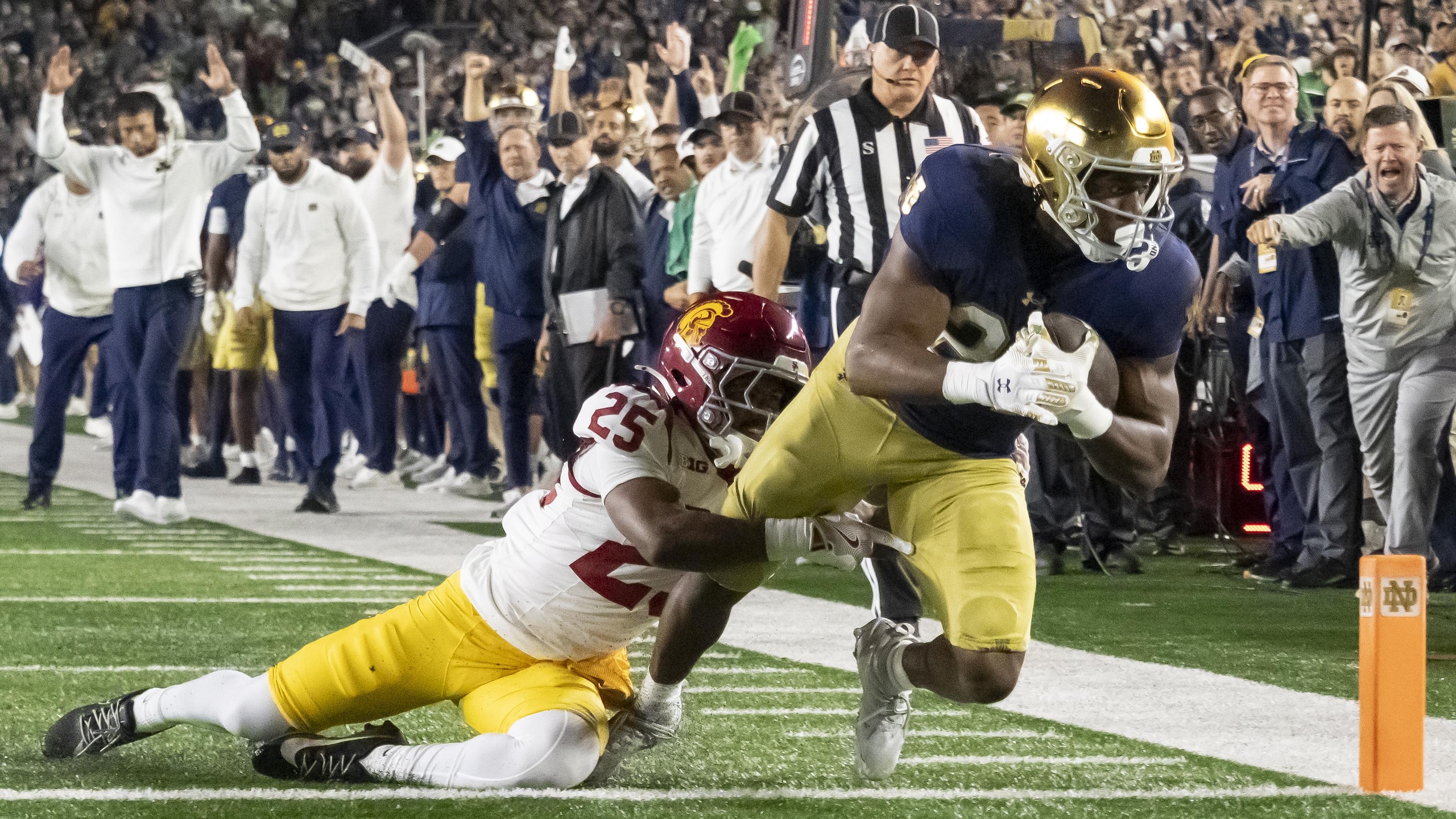 COLLEGE FOOTBALL: OCT 18 USC at Notre Dame COLLEGE FOOTBALL: OCT 18 USC at Notre Dame