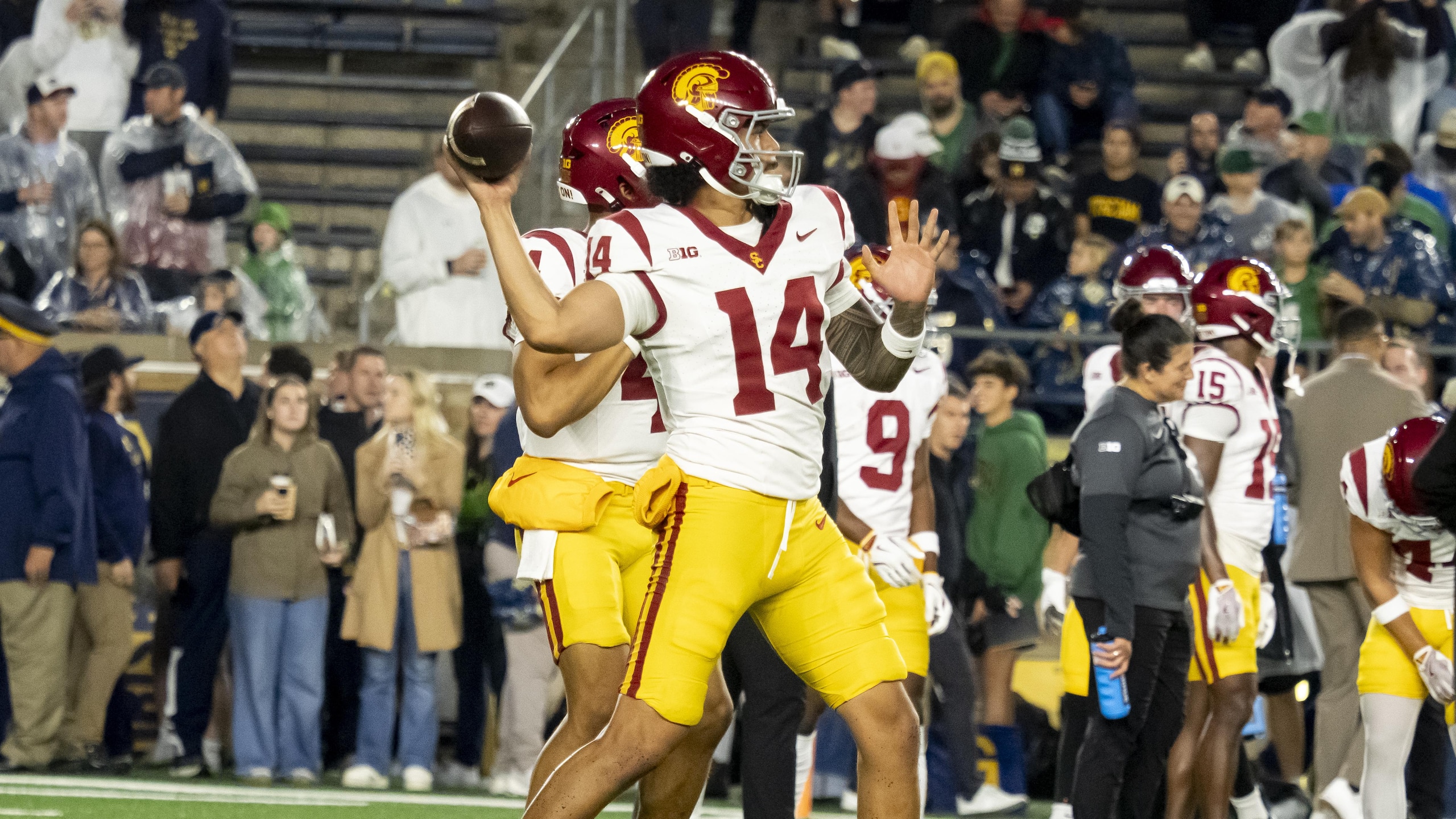 COLLEGE FOOTBALL: OCT 18 USC at Notre Dame