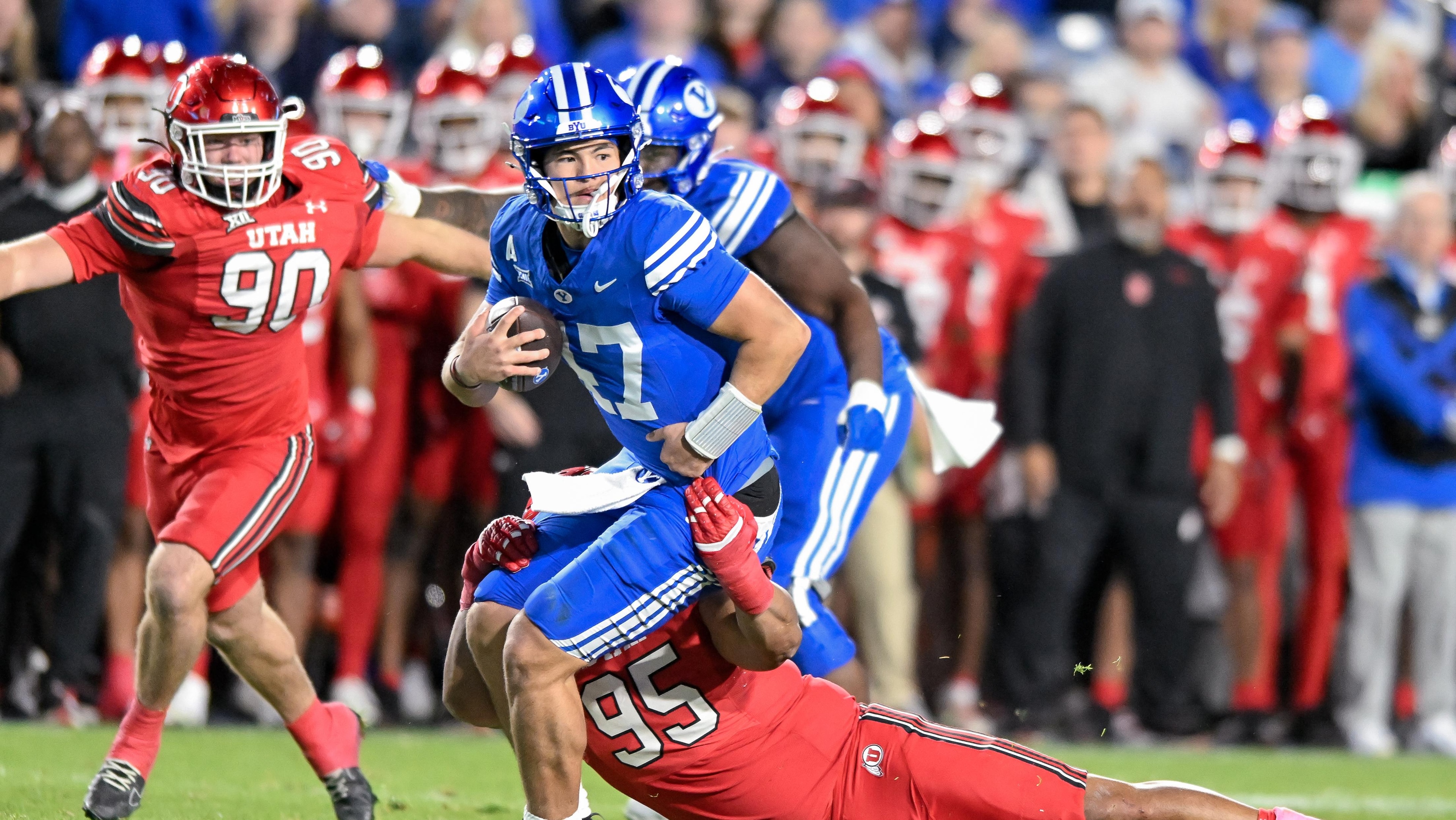 COLLEGE FOOTBALL: OCT 18 Utah at BYU COLLEGE FOOTBALL: OCT 18 Utah at BYU