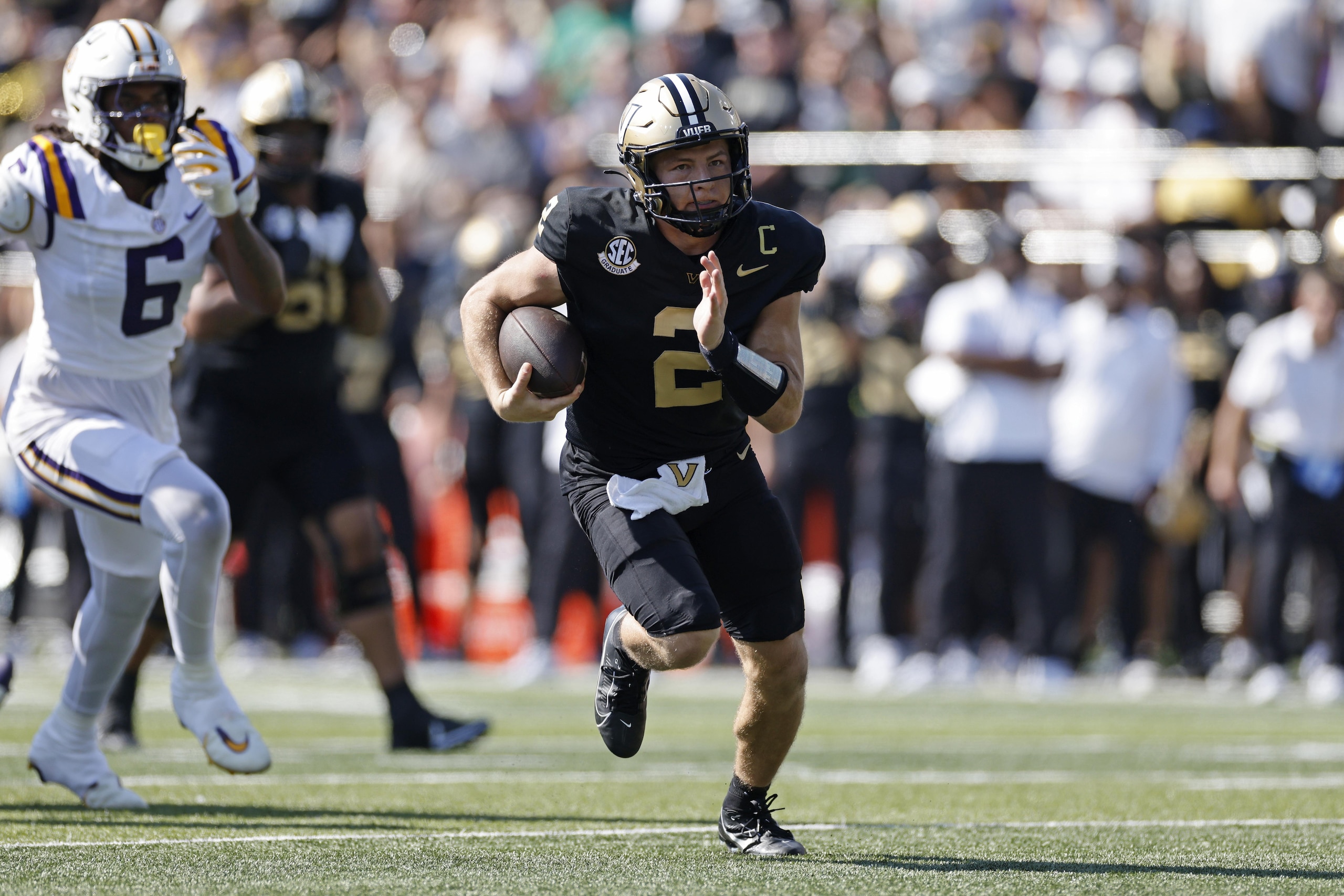 COLLEGE FOOTBALL: OCT 18 LSU at Vanderbilt