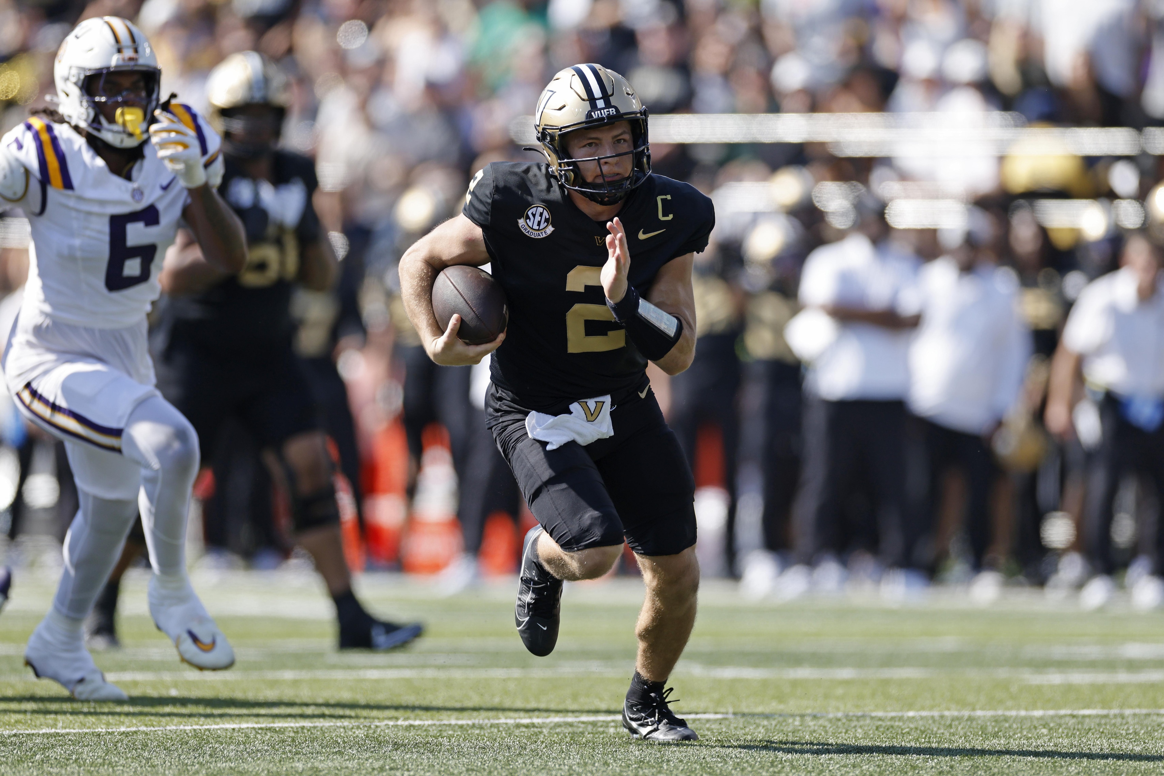 COLLEGE FOOTBALL: OCT 18 LSU at Vanderbilt