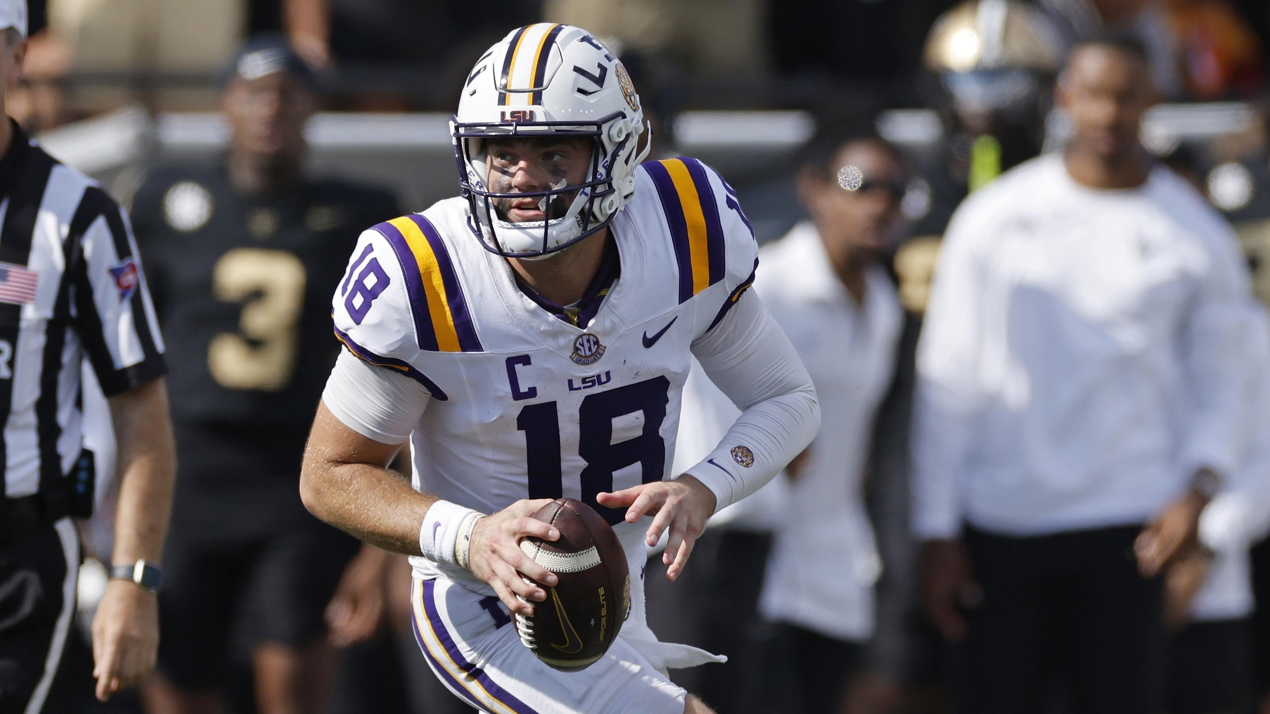 COLLEGE FOOTBALL: OCT 18 LSU at Vanderbilt